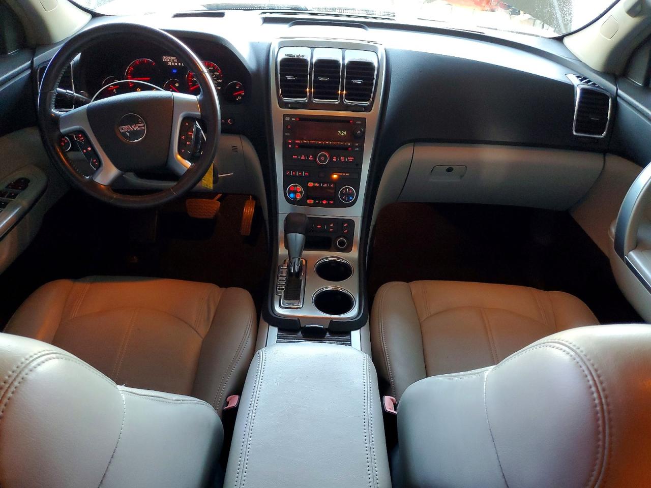 2007 Gmc Acadia Slt-2 White vin: 1GKER33757J173530