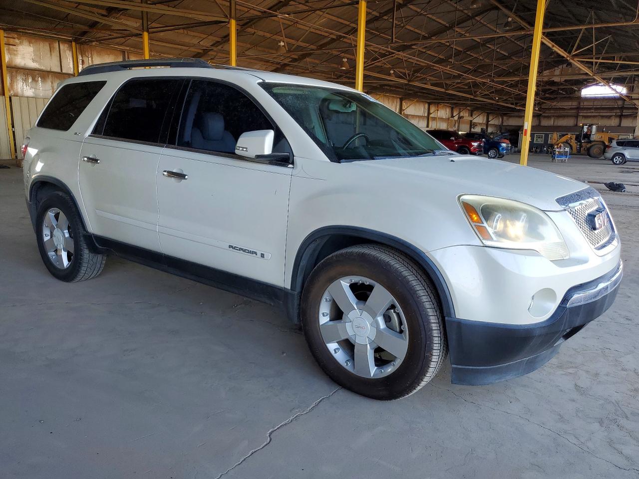 2007 Gmc Acadia Slt-2 White vin: 1GKER33757J173530