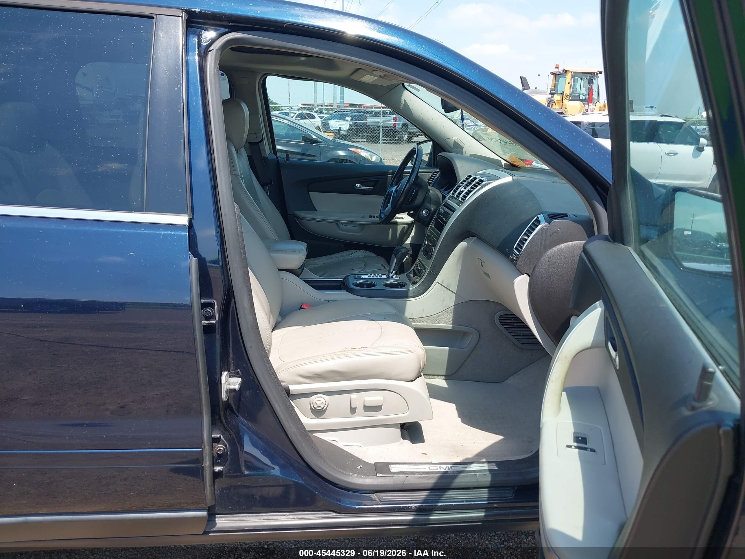 2008 Gmc Acadia Slt-2 Blue vin: 1GKER33758J159290