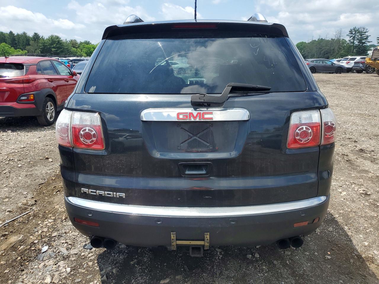 2008 Gmc Acadia Slt-2 Black vin: 1GKER33768J218363