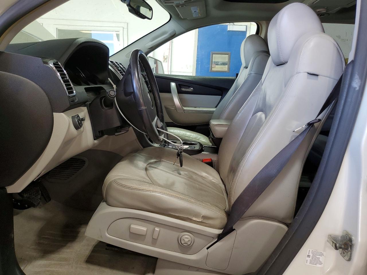 2008 Gmc Acadia Slt-2 White vin: 1GKER33778J166659