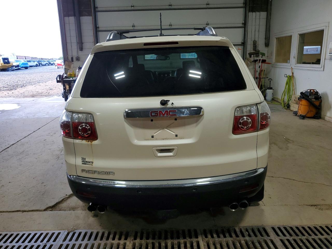 2008 Gmc Acadia Slt-2 White vin: 1GKER33778J166659