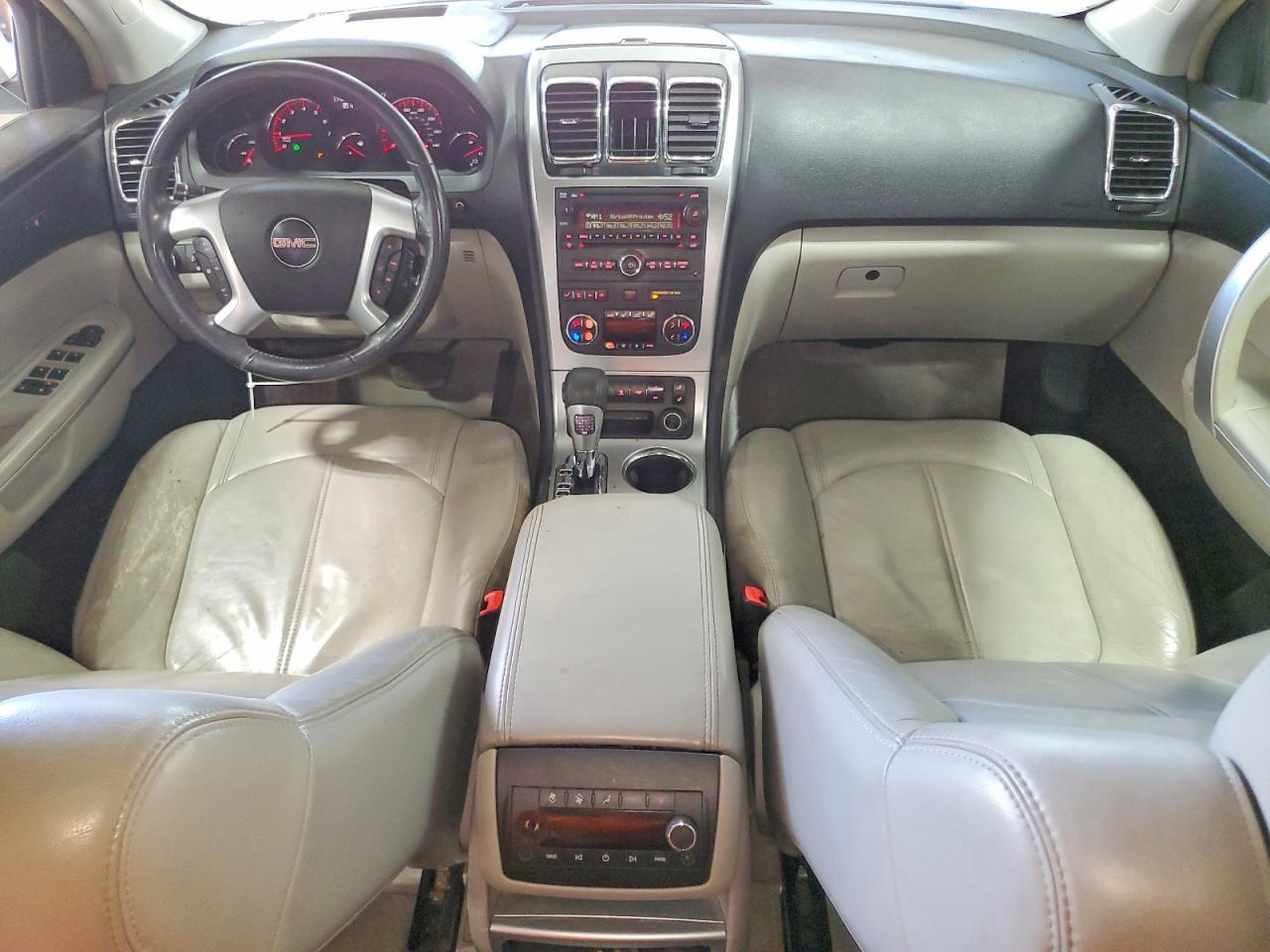 2008 Gmc Acadia Slt-2 White vin: 1GKER33778J166659