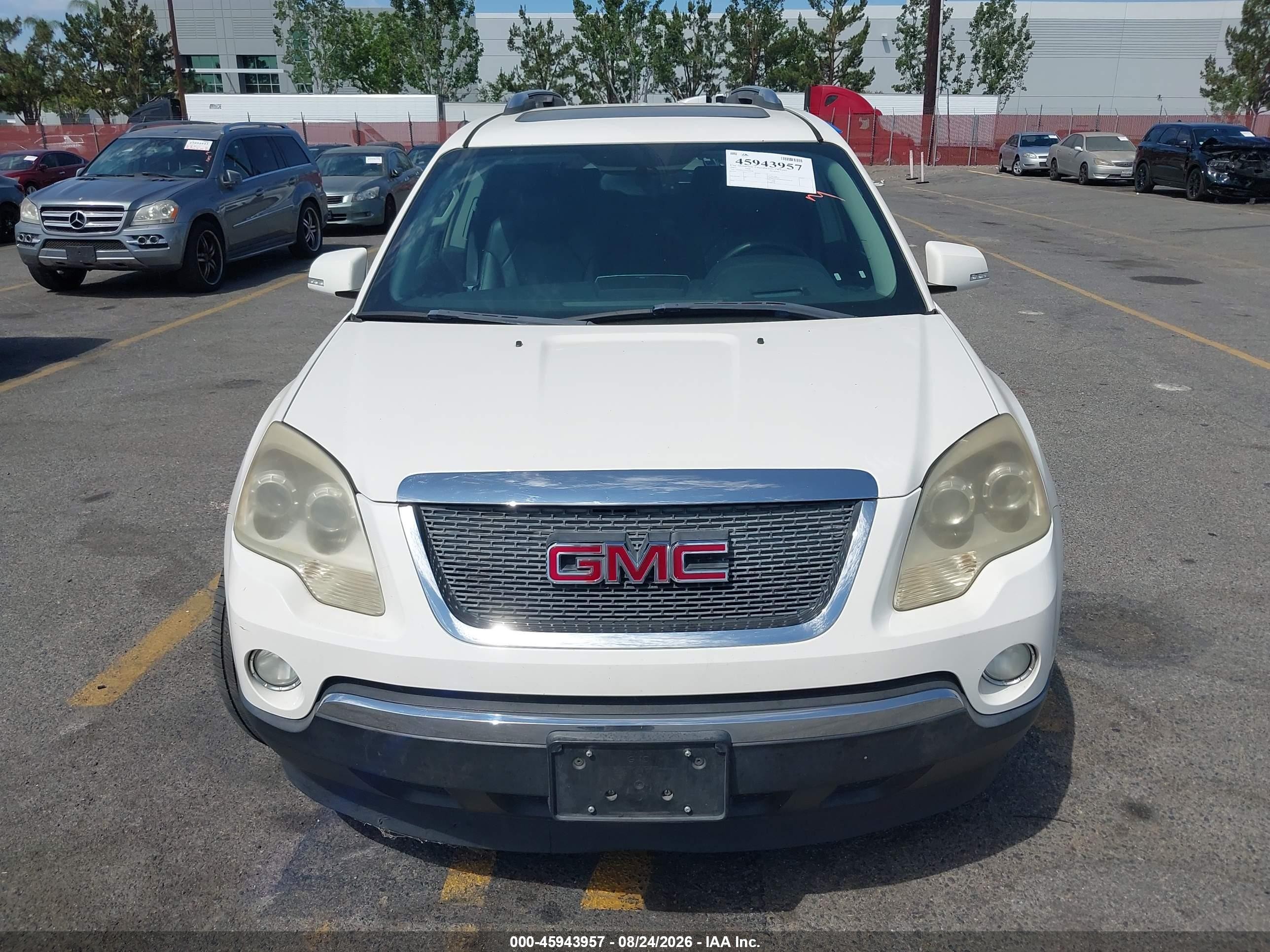 2007 Gmc Acadia Slt White vin: 1GKER33797J150168