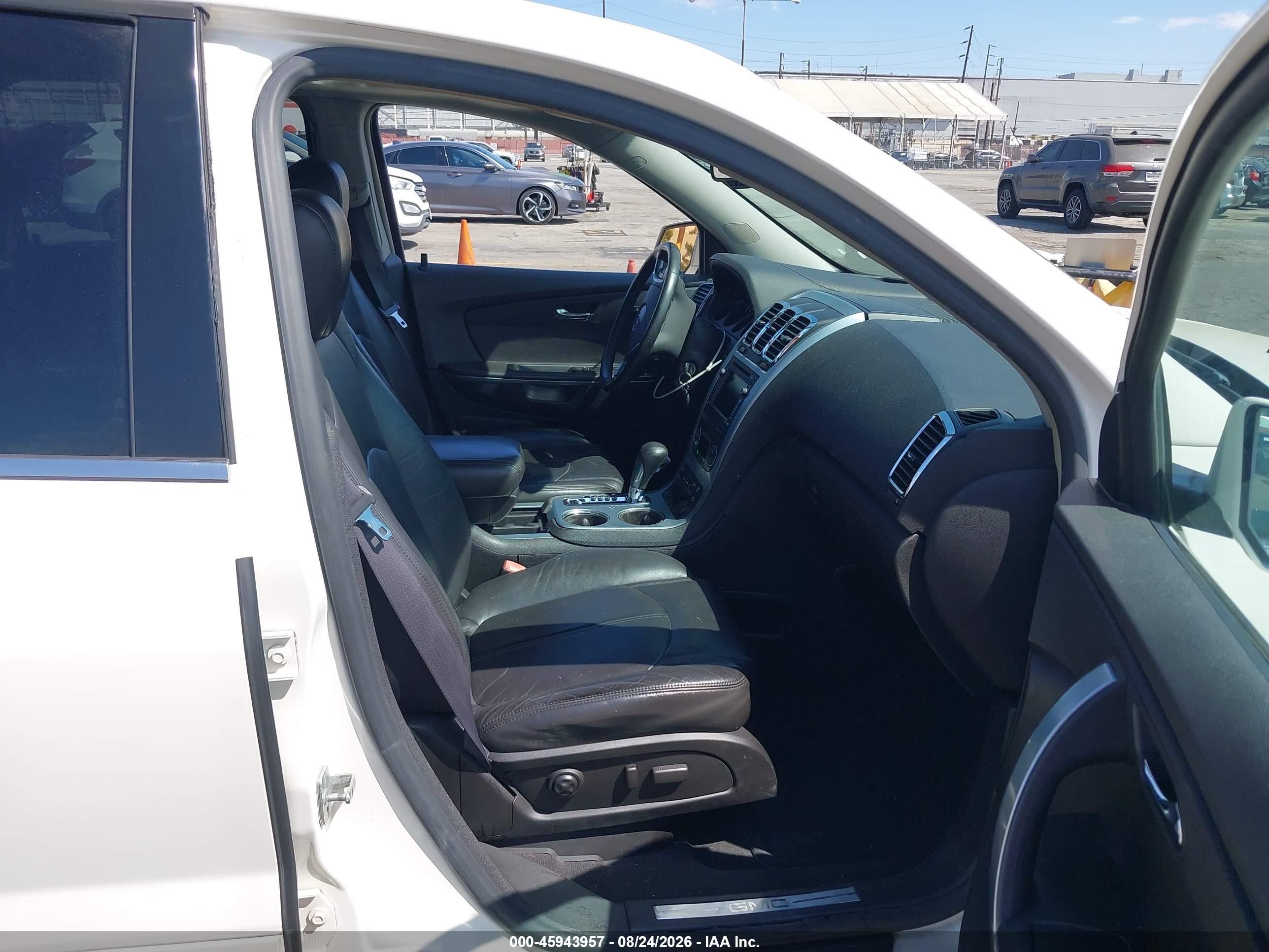 2007 Gmc Acadia Slt White vin: 1GKER33797J150168