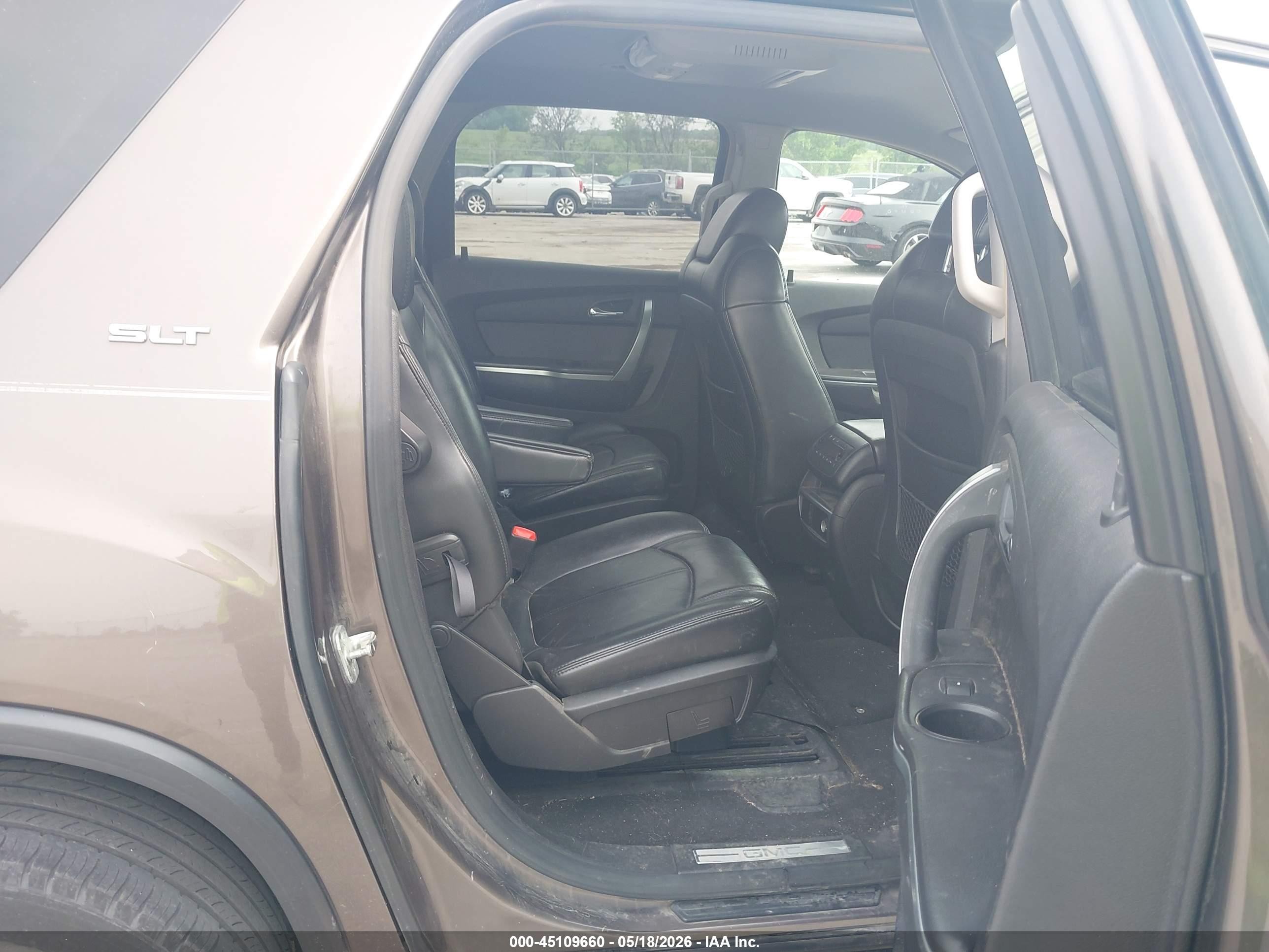 2007 Gmc Acadia Slt-1 Brown vin: 1GKER337X7J162717