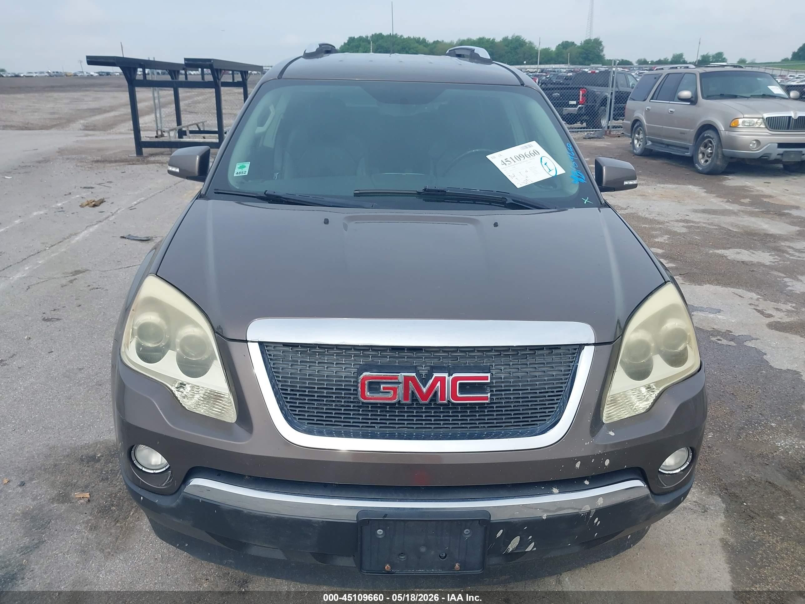 2007 Gmc Acadia Slt-1 Brown vin: 1GKER337X7J162717