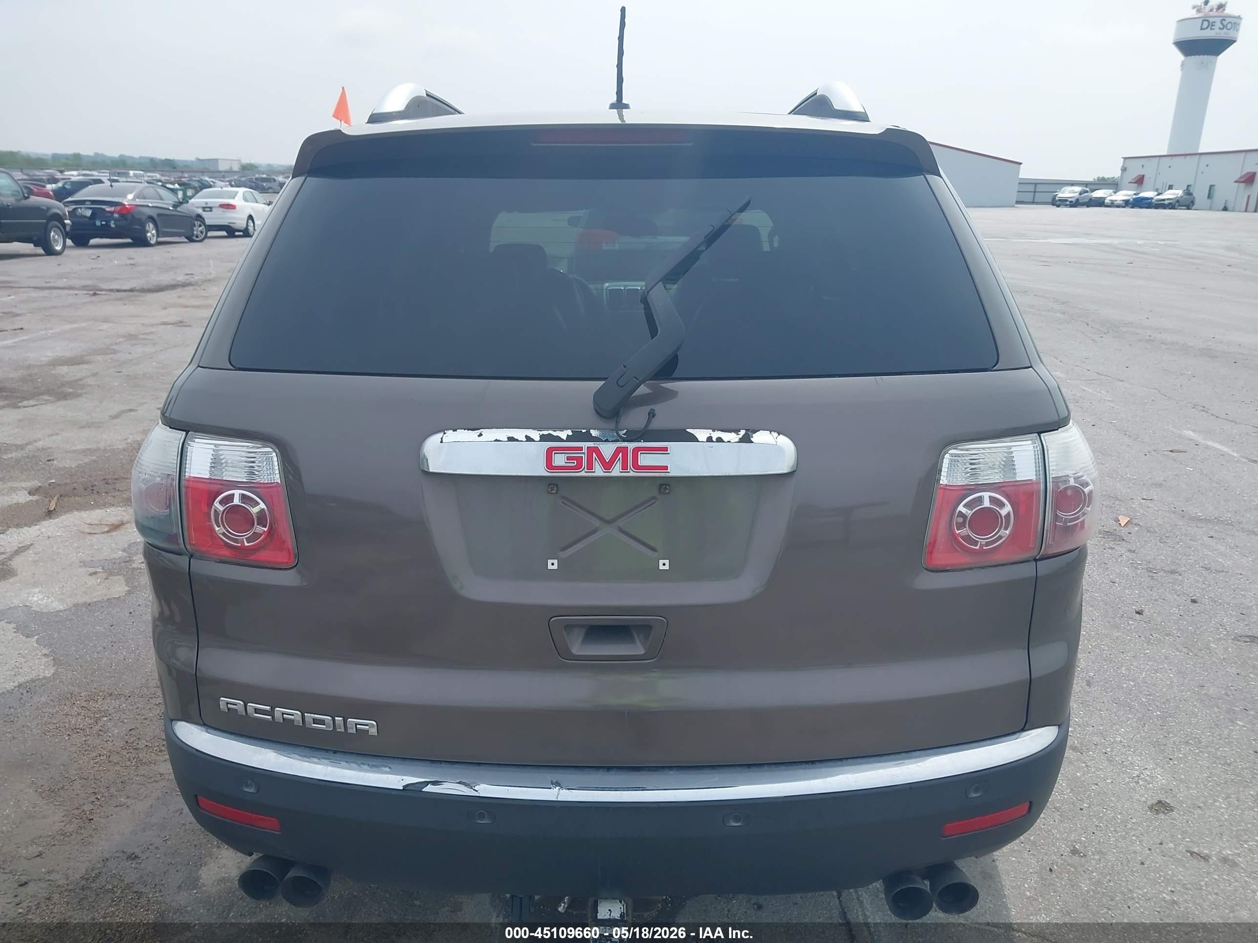 2007 Gmc Acadia Slt-1 Brown vin: 1GKER337X7J162717