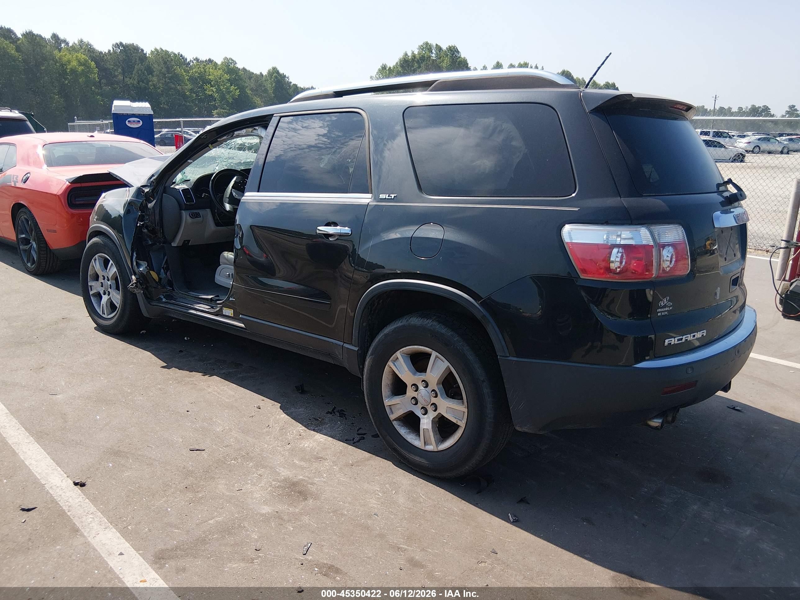 2009 Gmc Acadia Slt2 Blue vin: 1GKER33D39J159280