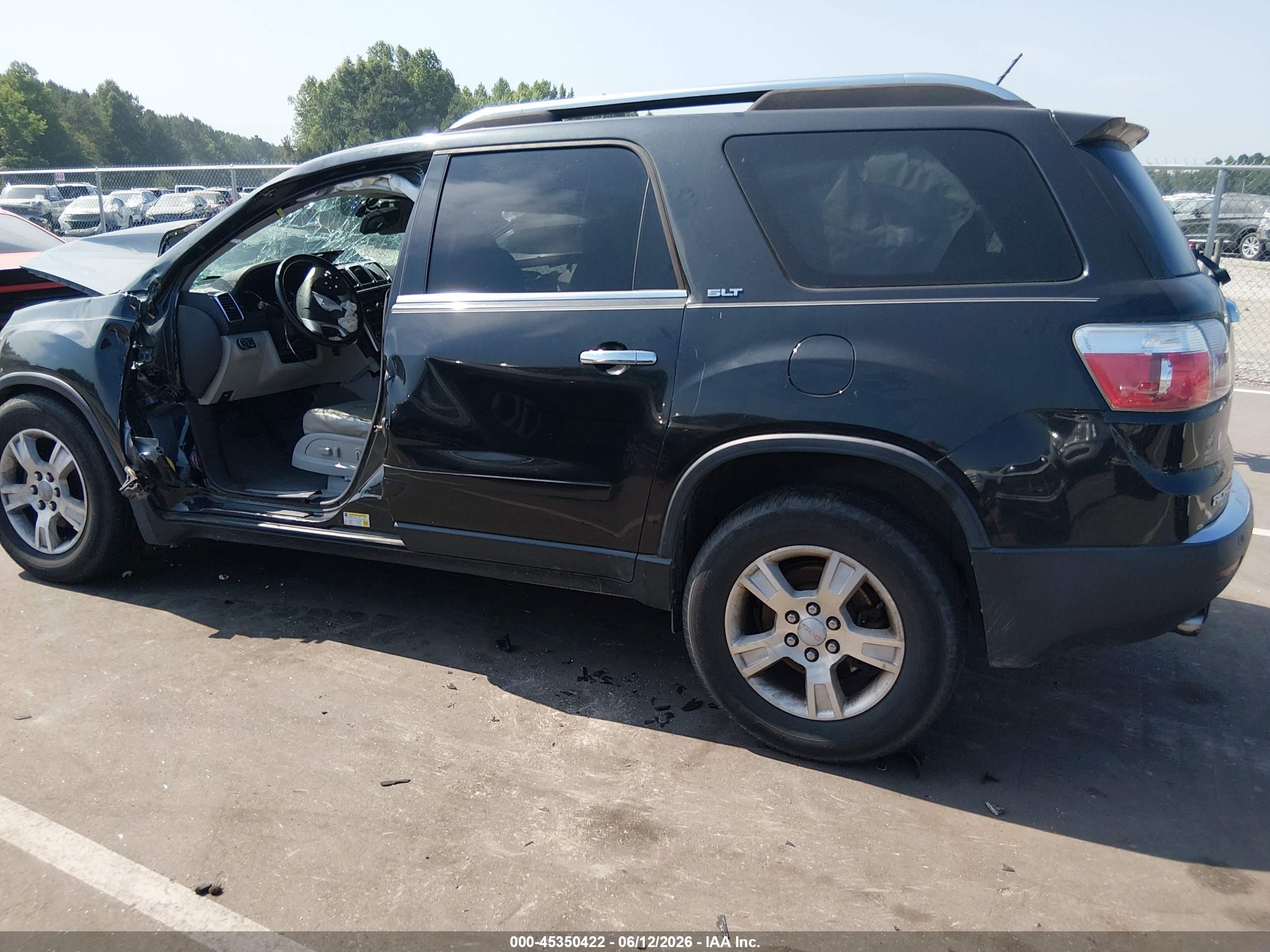 2009 Gmc Acadia Slt2 Blue vin: 1GKER33D39J159280