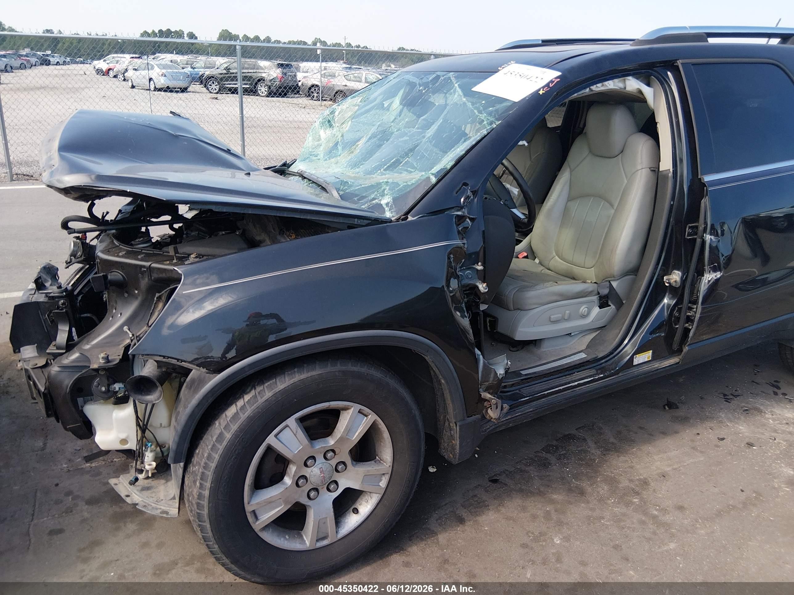 2009 Gmc Acadia Slt2 Blue vin: 1GKER33D39J159280