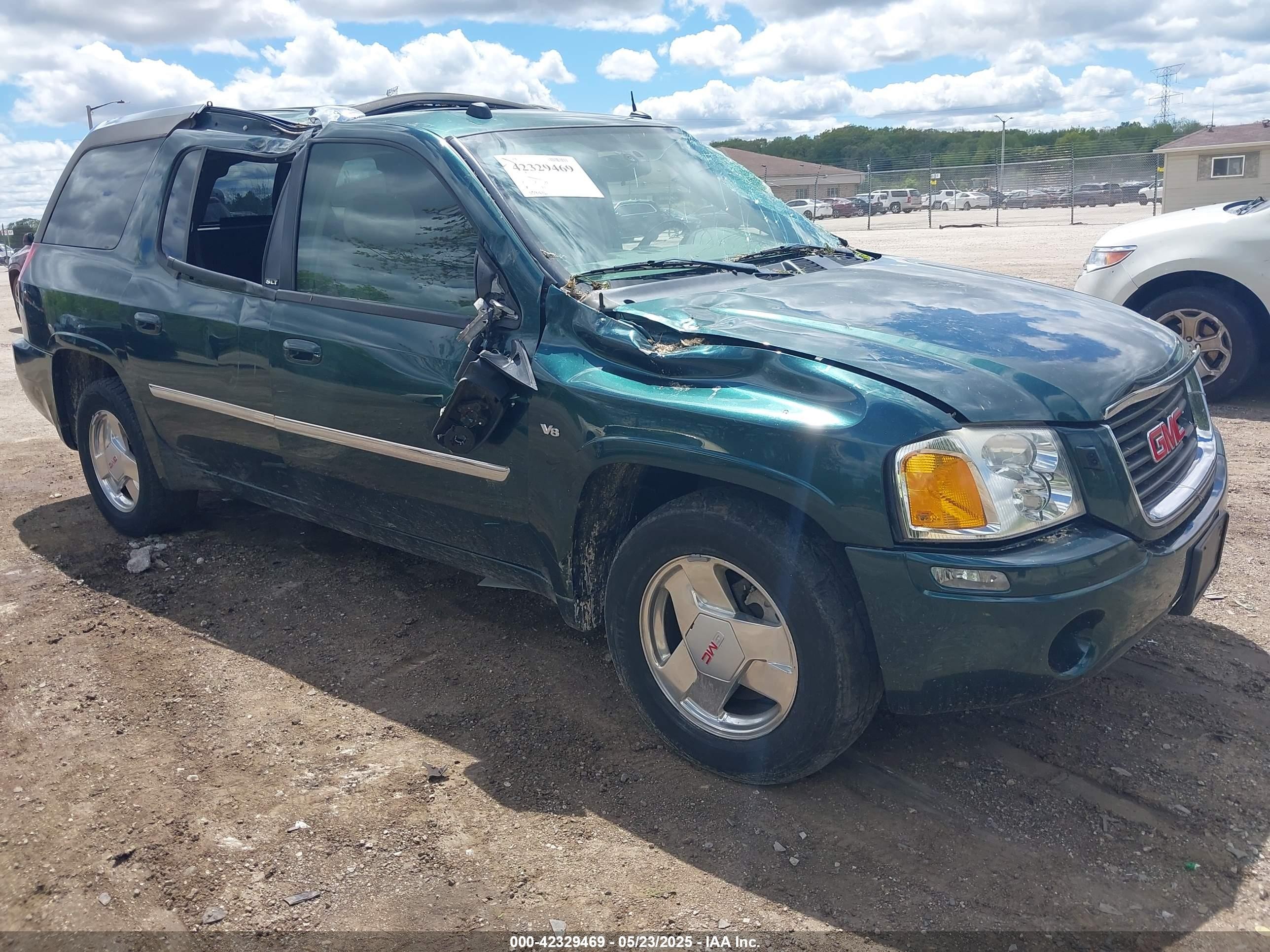 2005 Gmc Envoy Xuv Slt Зеленый vin: 1GKES12M456162129