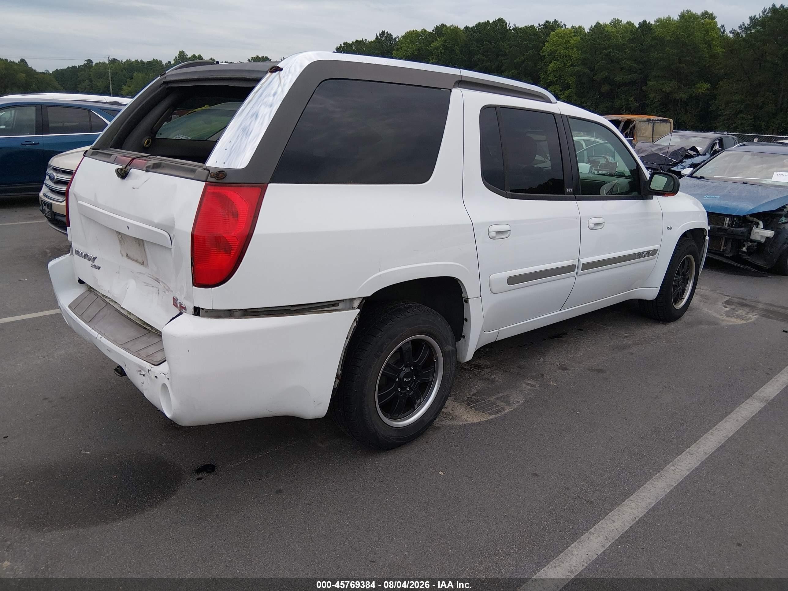 2004 Gmc Envoy Xuv Slt Белый vin: 1GKES12P846200311