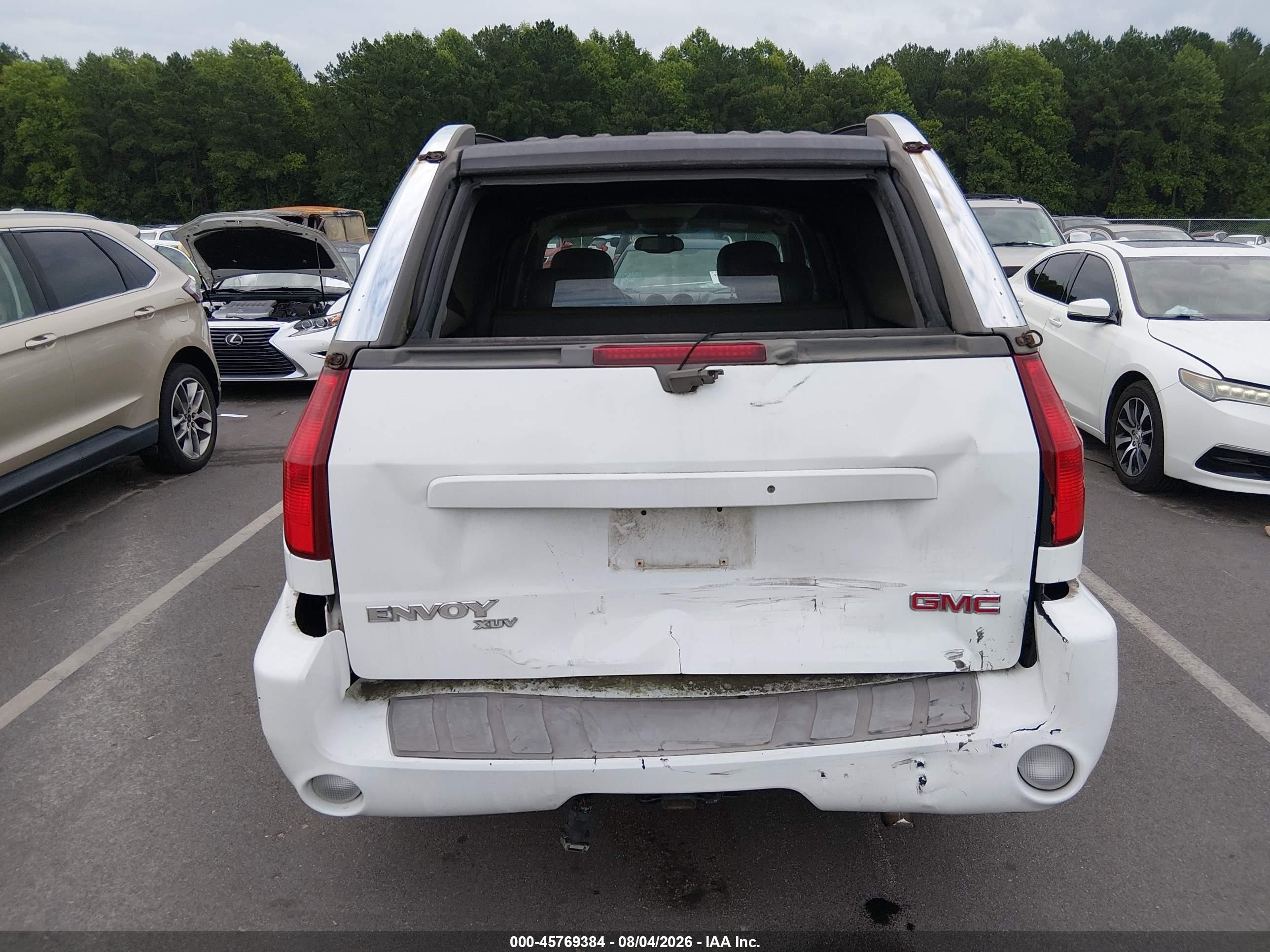 2004 Gmc Envoy Xuv Slt Белый vin: 1GKES12P846200311