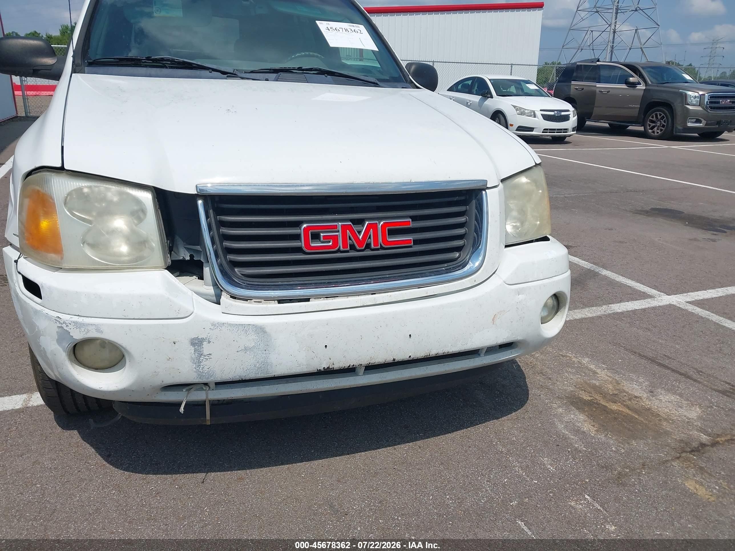 2004 Gmc Envoy Xuv Sle White vin: 1GKES12S046191124