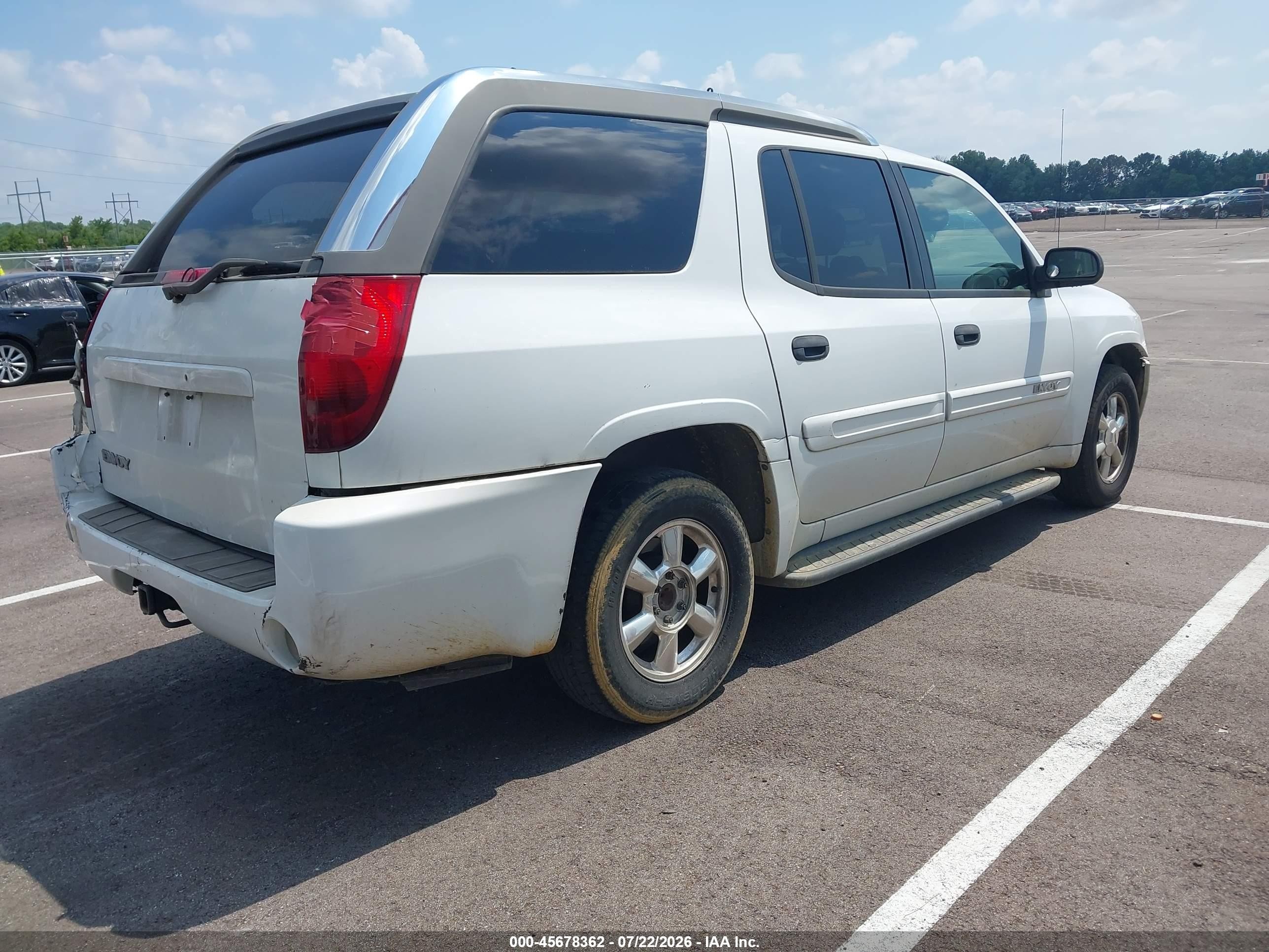 2004 Gmc Envoy Xuv Sle White vin: 1GKES12S046191124