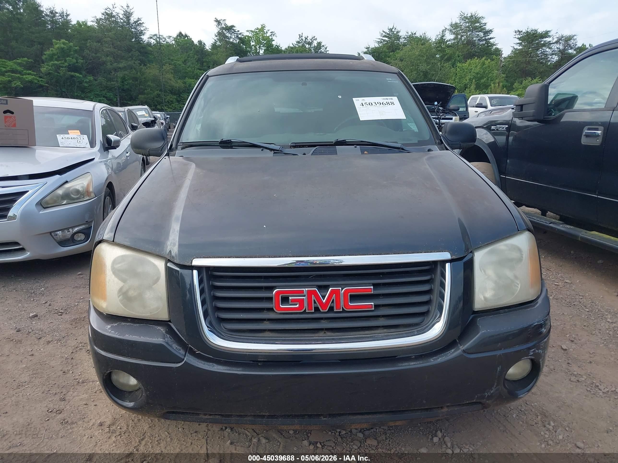 2004 Gmc Envoy Xuv Sle Черный vin: 1GKES12S846205741