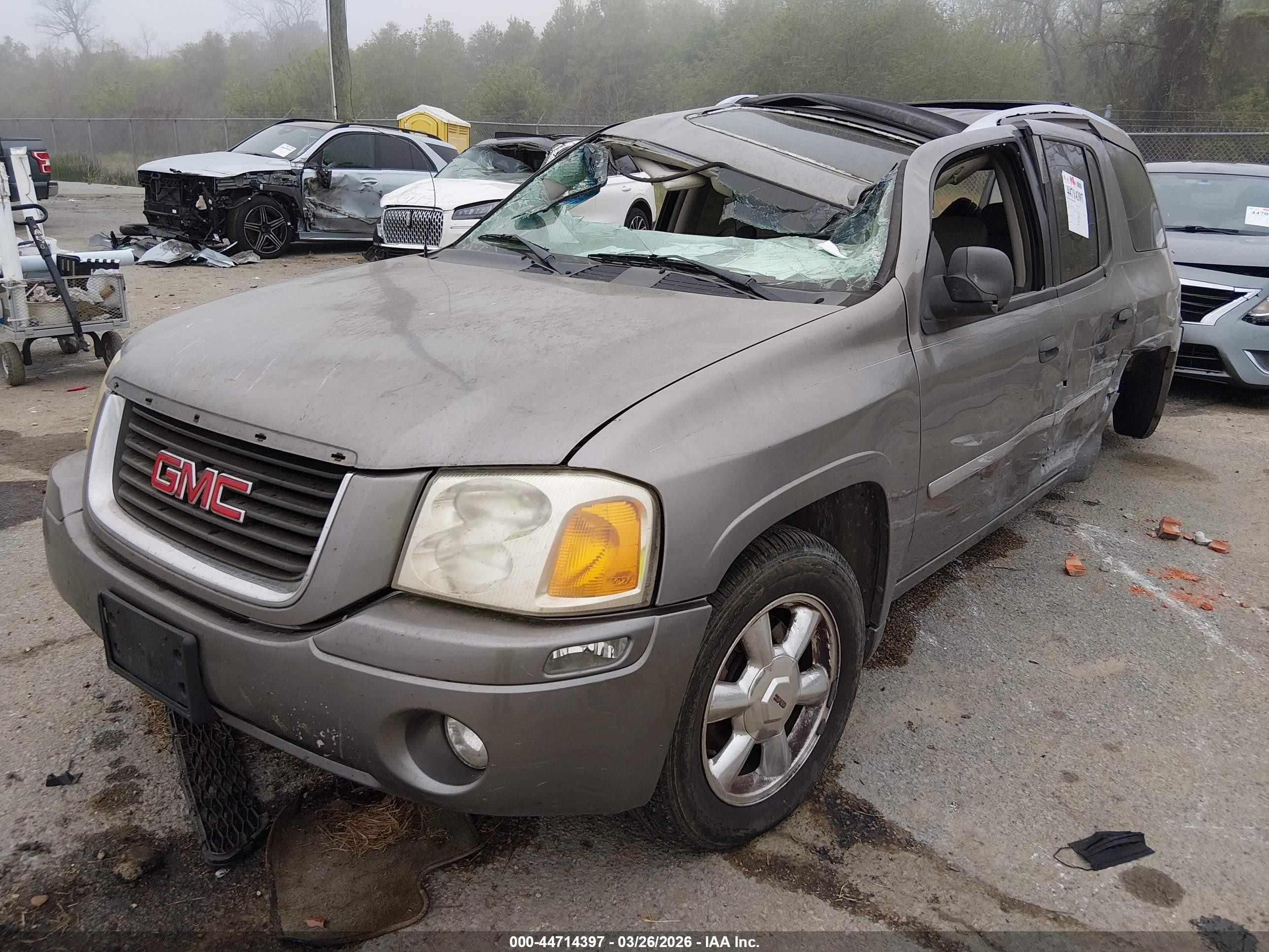 2005 Gmc Envoy Xuv Sle Серый vin: 1GKES12SX56120529