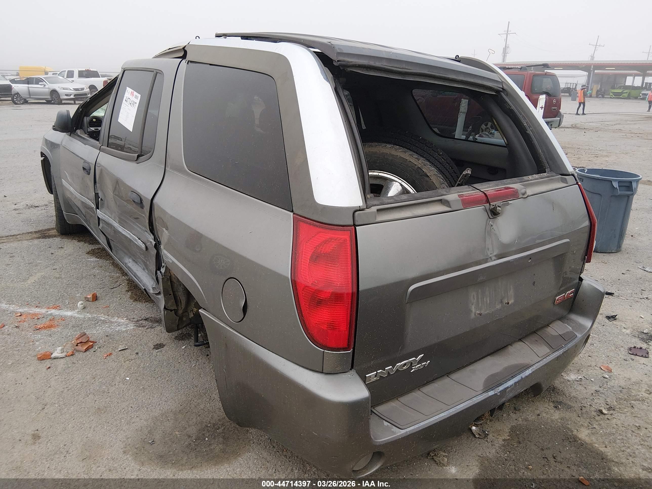2005 Gmc Envoy Xuv Sle Серый vin: 1GKES12SX56120529