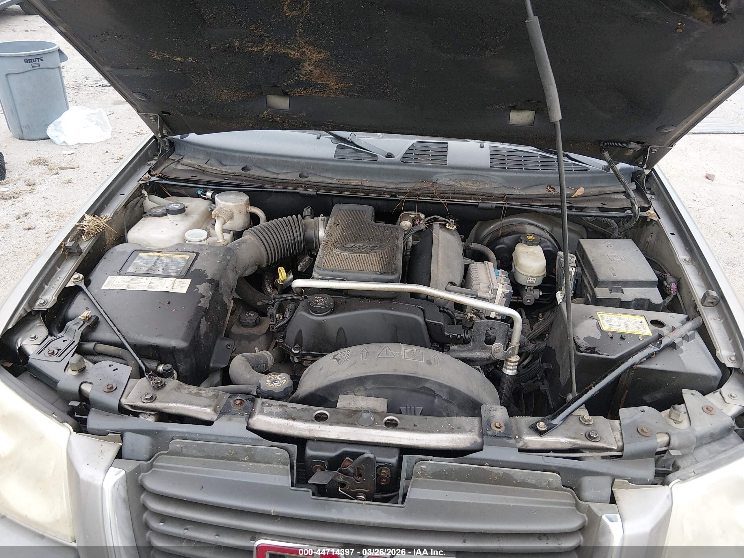 2005 Gmc Envoy Xuv Sle Серый vin: 1GKES12SX56120529