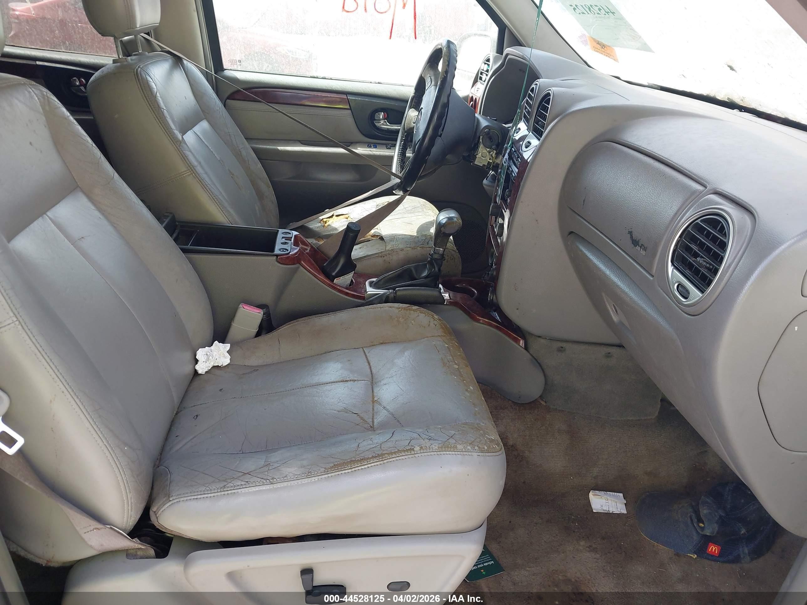 2006 Gmc Envoy Xl Slt White vin: 1GKES16S066139277
