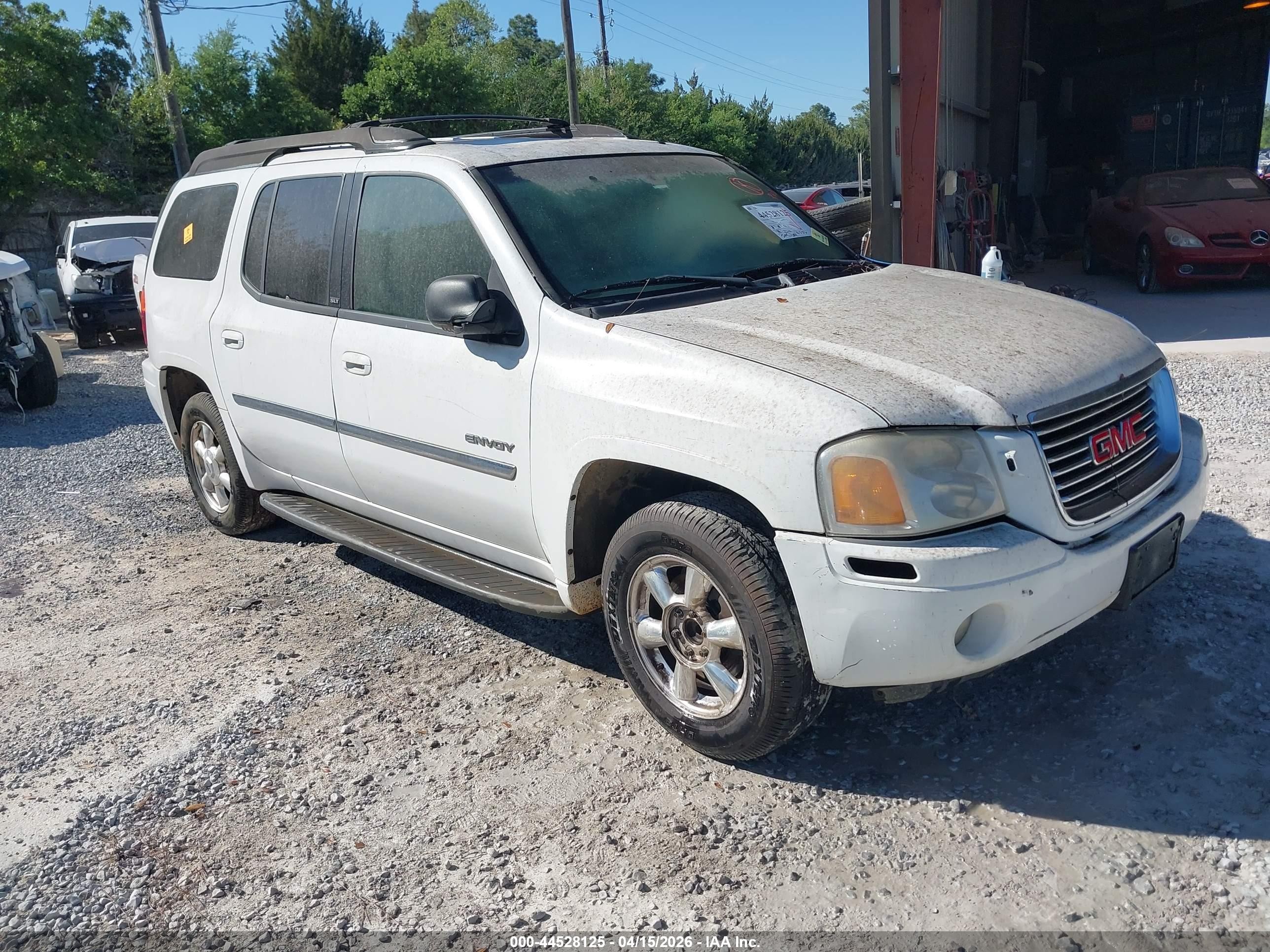 2006 Gmc Envoy Xl Slt White vin: 1GKES16S066139277