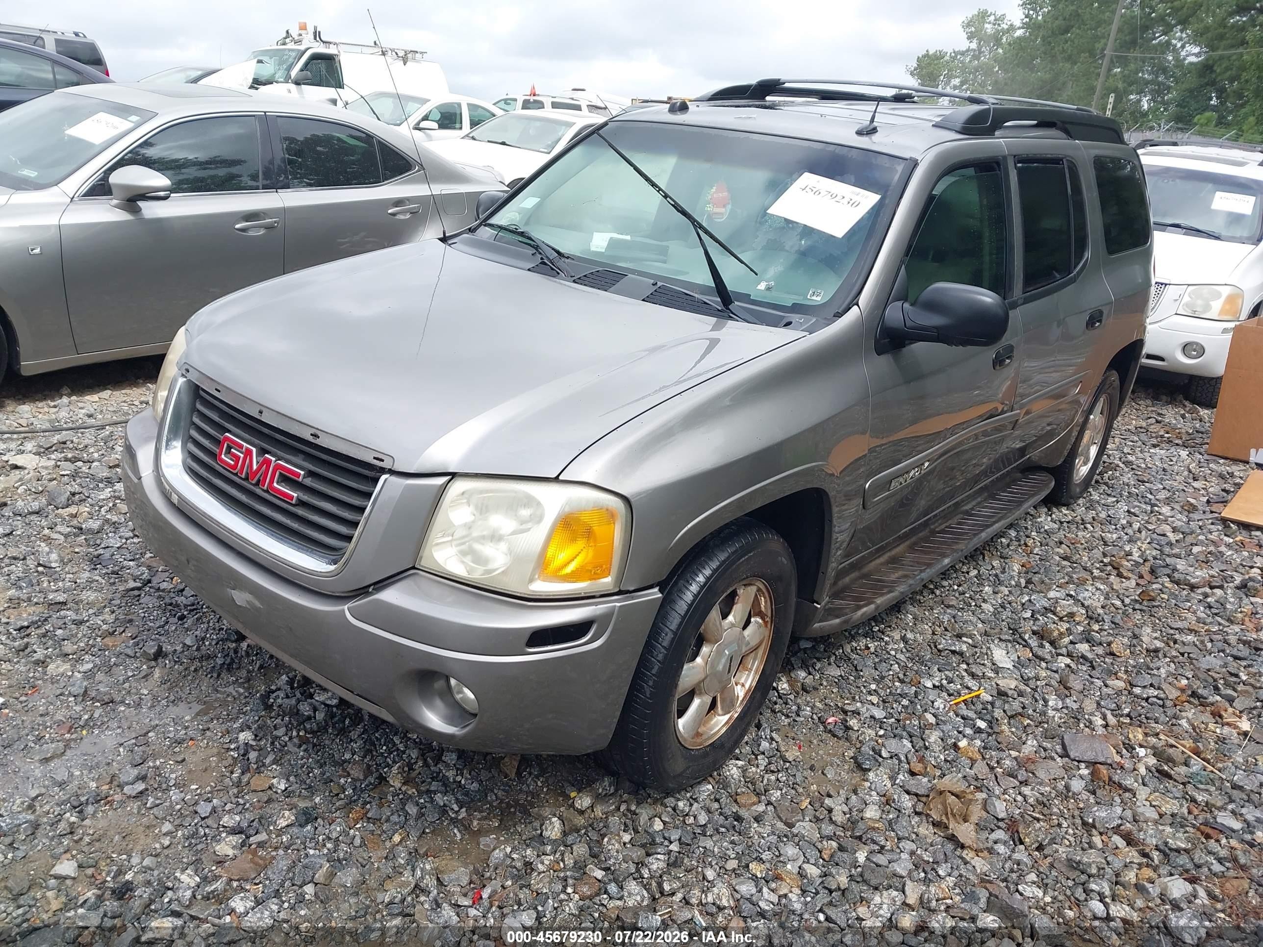 2005 Gmc Envoy Xl Sle Brown vin: 1GKES16S156134541