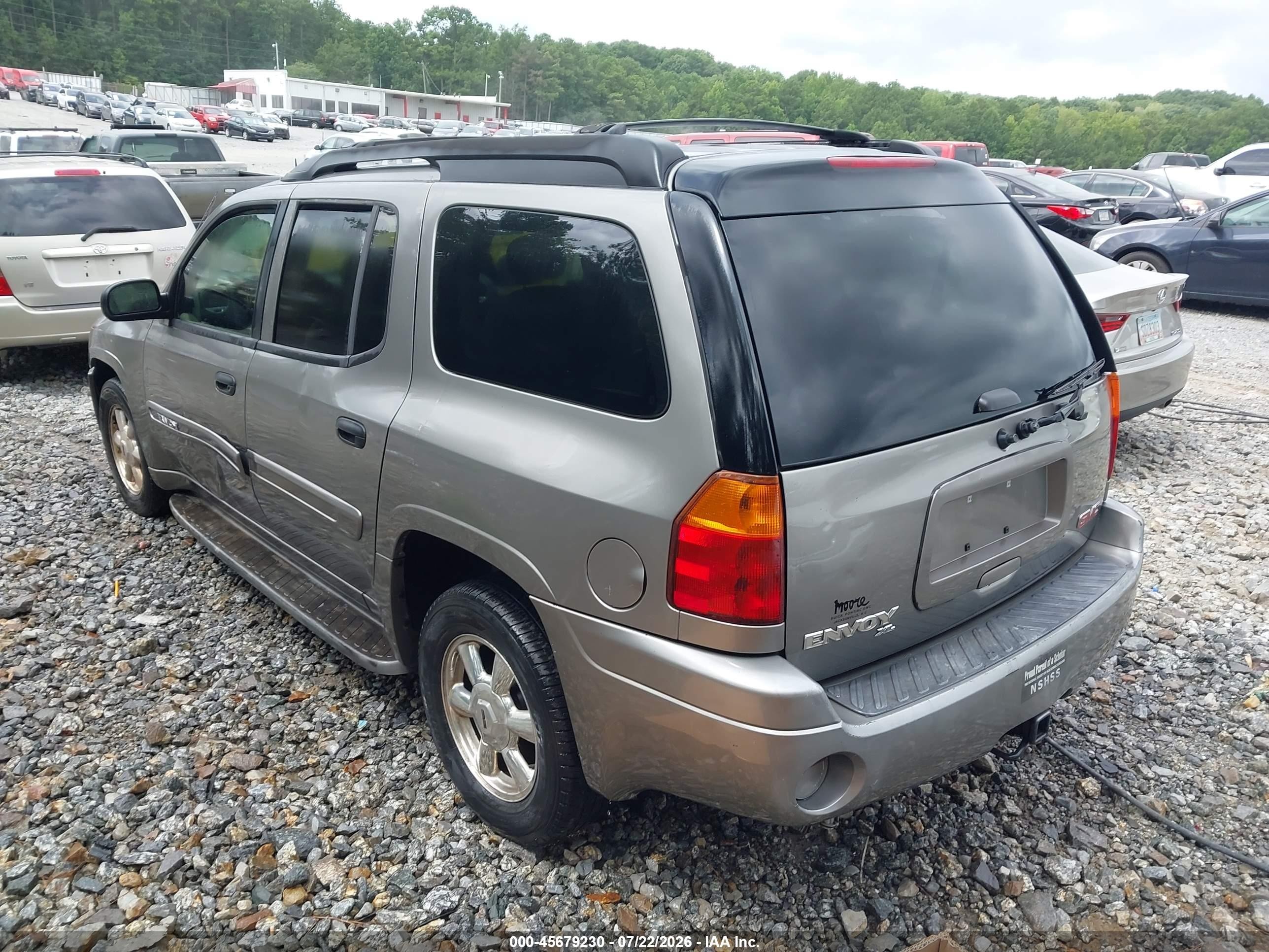 2005 Gmc Envoy Xl Sle Brown vin: 1GKES16S156134541
