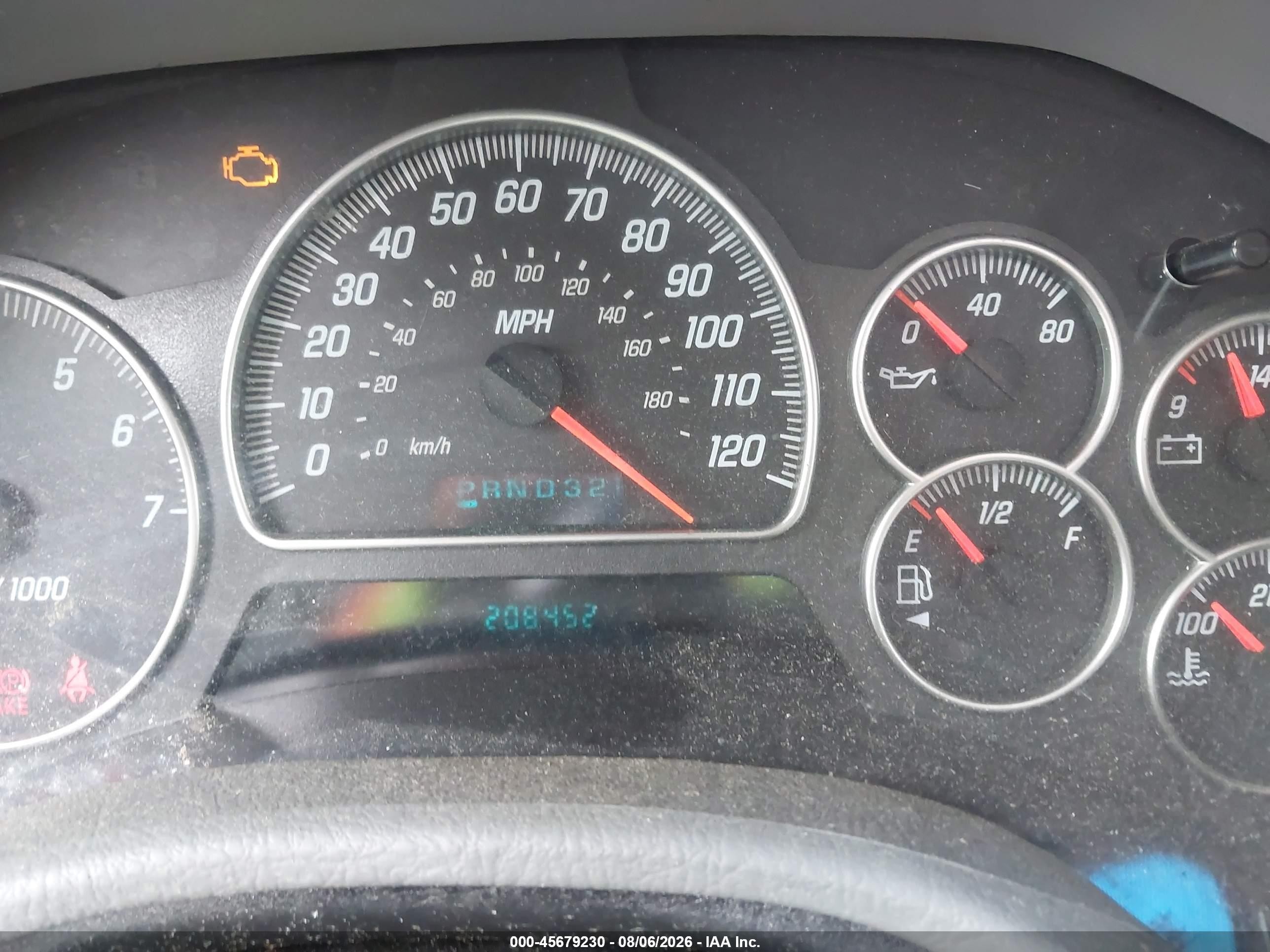 2005 Gmc Envoy Xl Sle Brown vin: 1GKES16S156134541