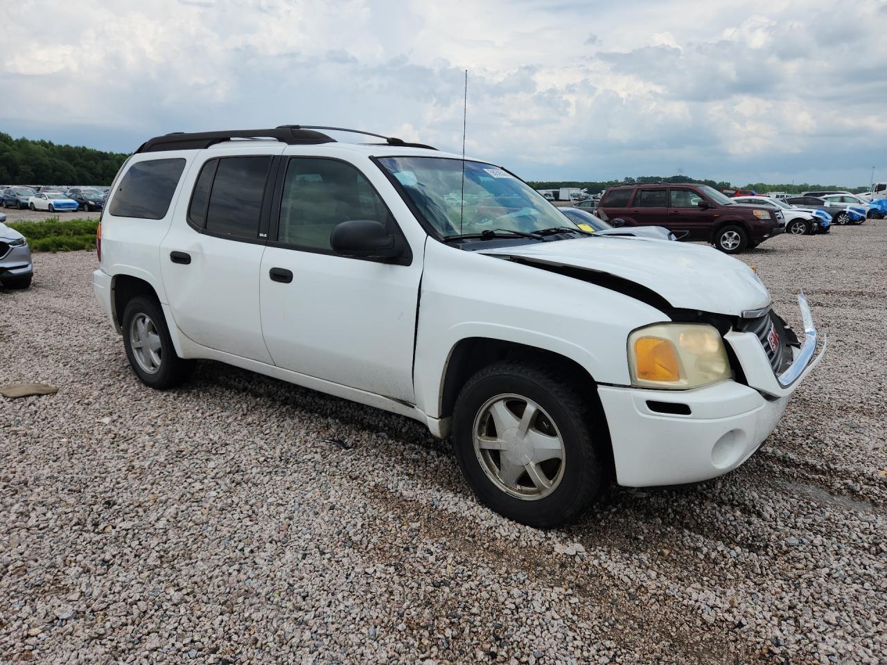 2003 Gmc Envoy Xl White vin: 1GKES16S236109564