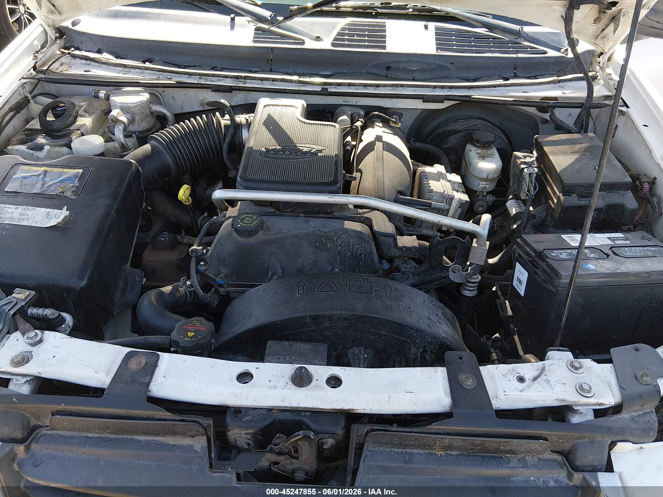 2004 Gmc Envoy Xl Sle White vin: 1GKES16S246212436