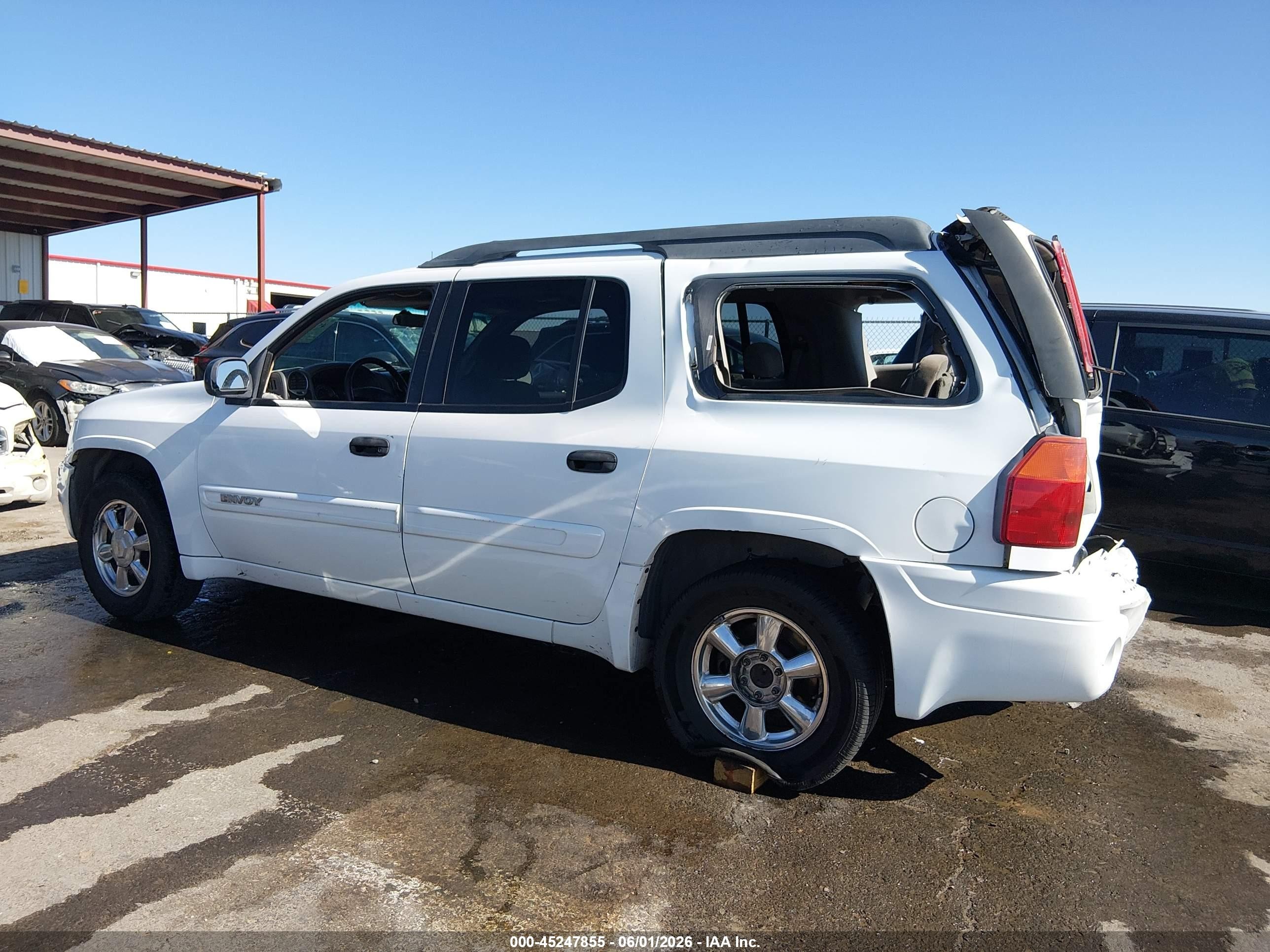 2004 Gmc Envoy Xl Sle White vin: 1GKES16S246212436