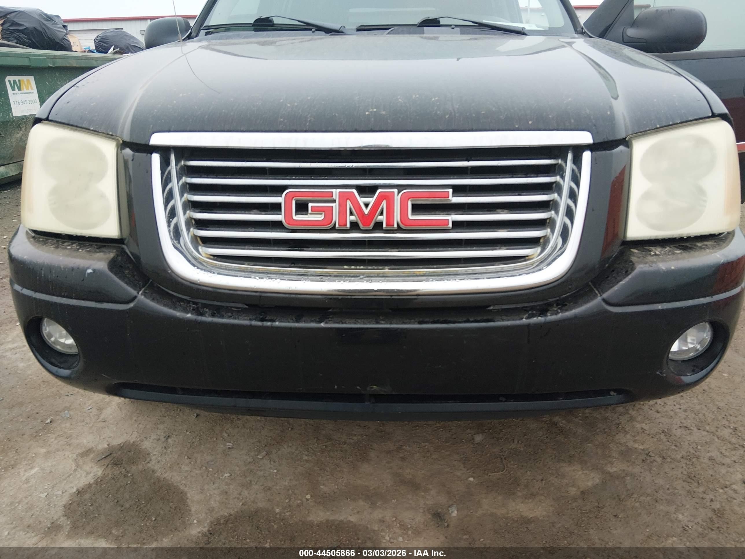 2006 Gmc Envoy Xl Sle Black vin: 1GKES16S266149471