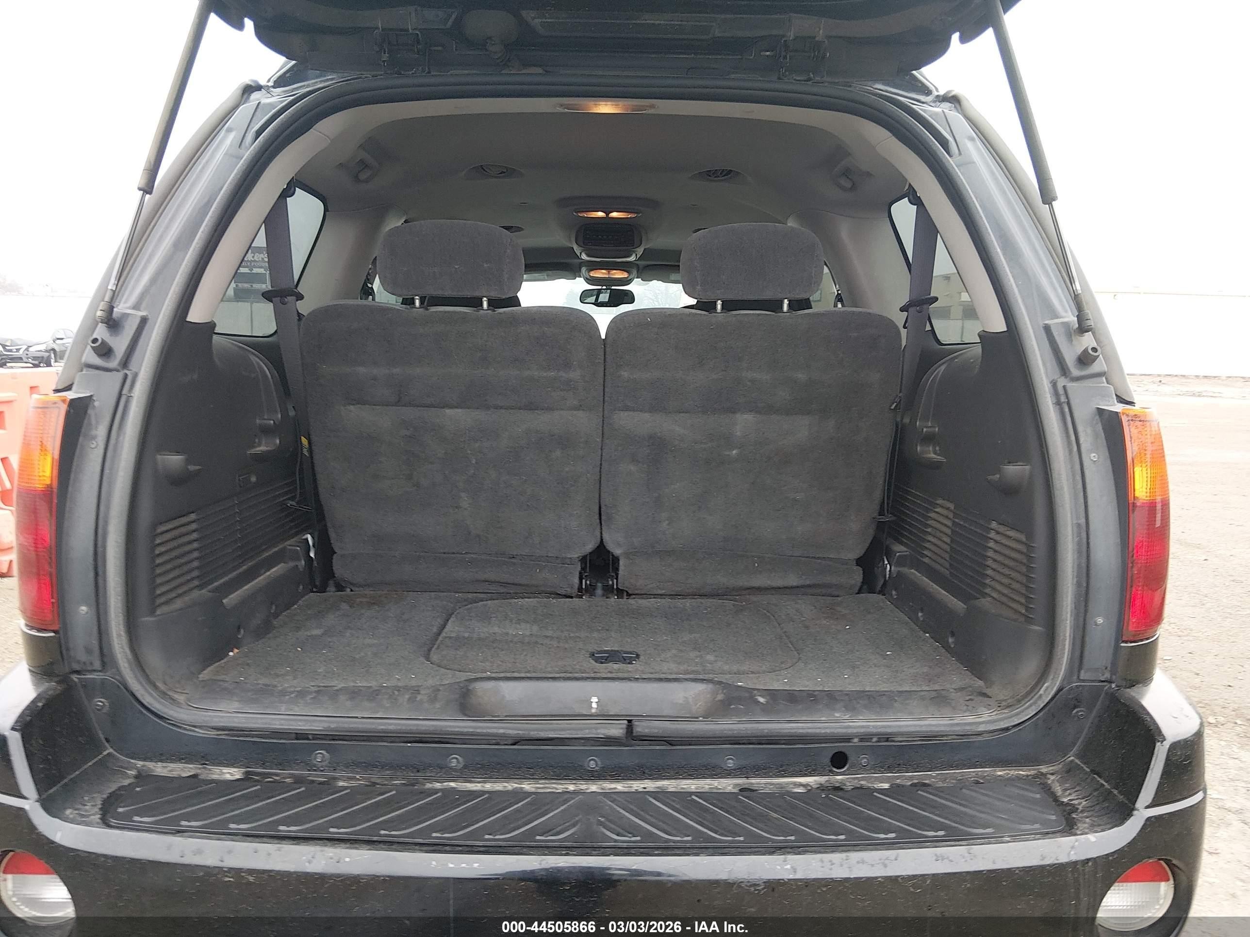 2006 Gmc Envoy Xl Sle Black vin: 1GKES16S266149471