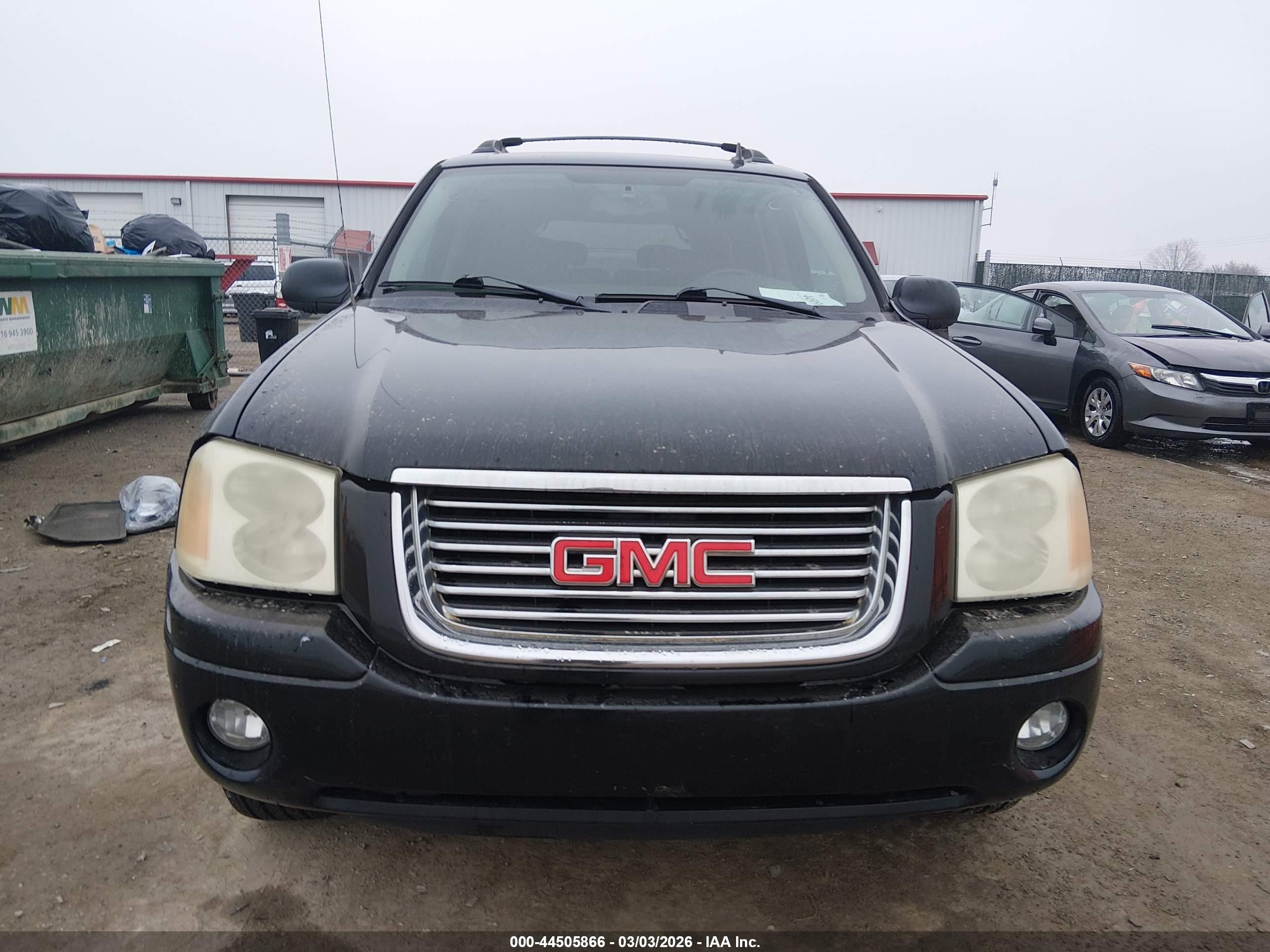 2006 Gmc Envoy Xl Sle Black vin: 1GKES16S266149471