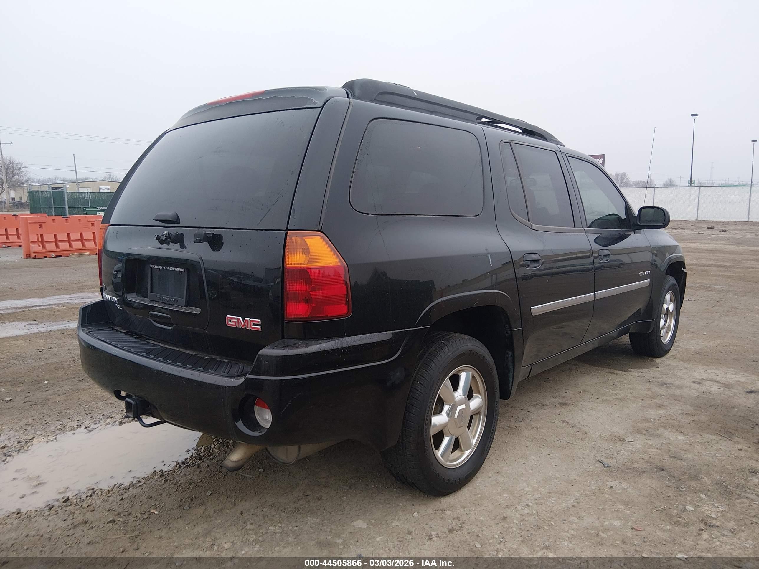 2006 Gmc Envoy Xl Sle Black vin: 1GKES16S266149471