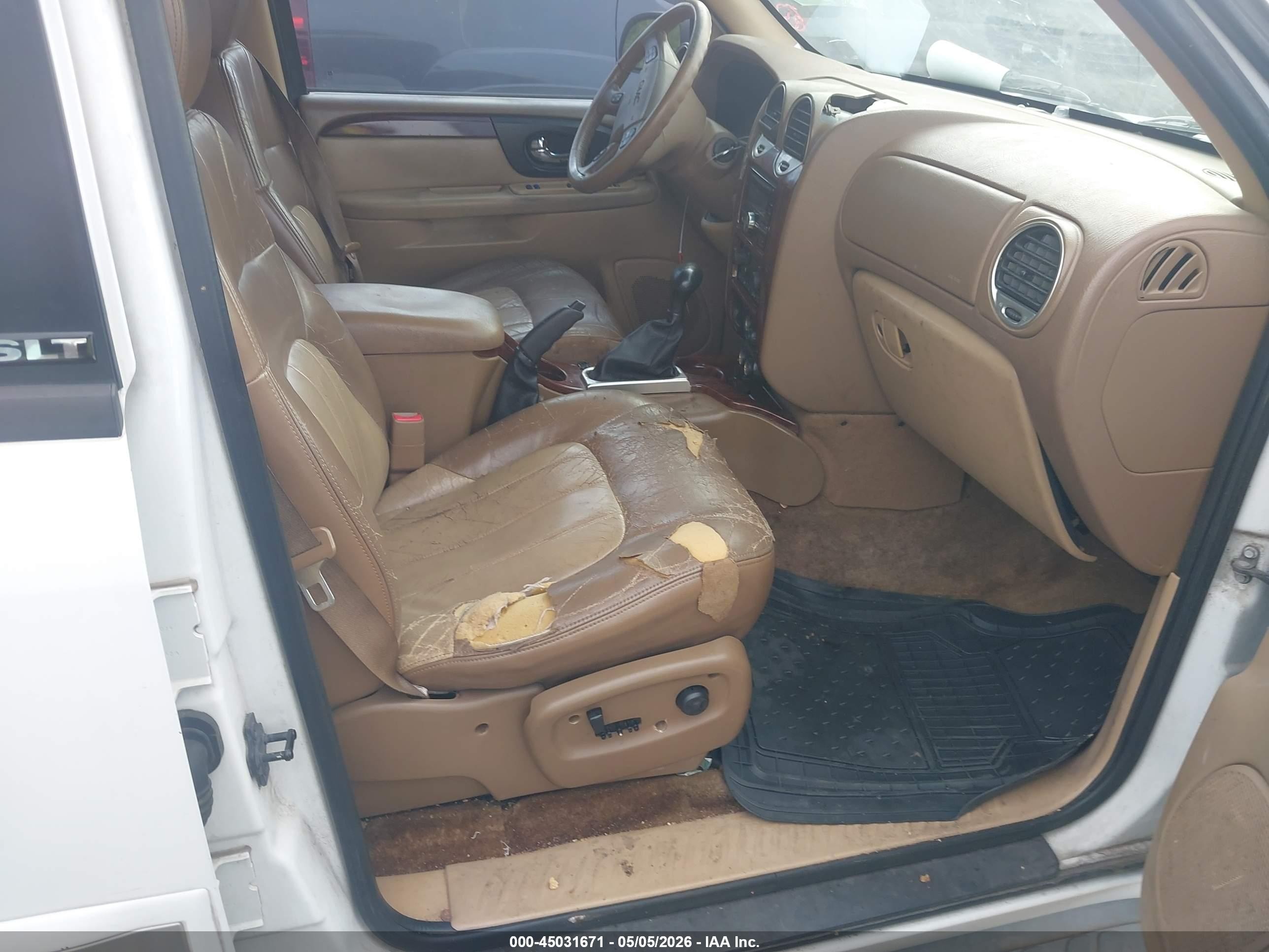 2003 Gmc Envoy Xl Slt White vin: 1GKES16S336117558