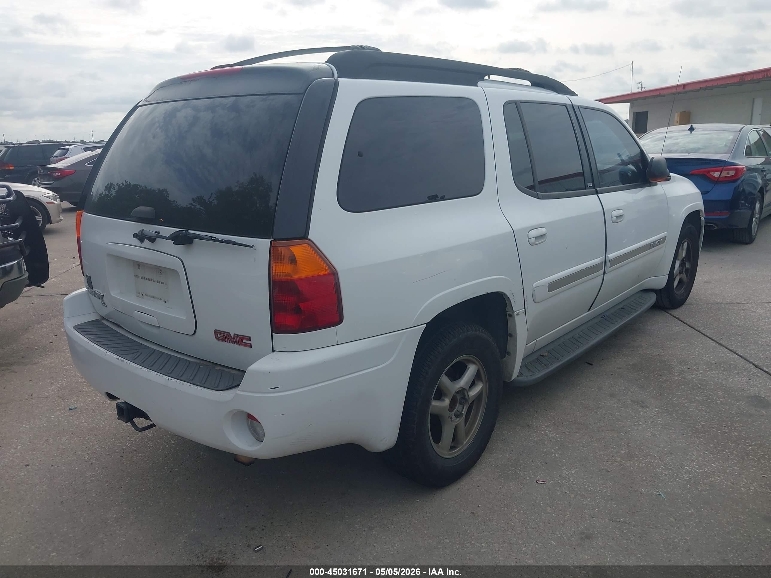 2003 Gmc Envoy Xl Slt White vin: 1GKES16S336117558