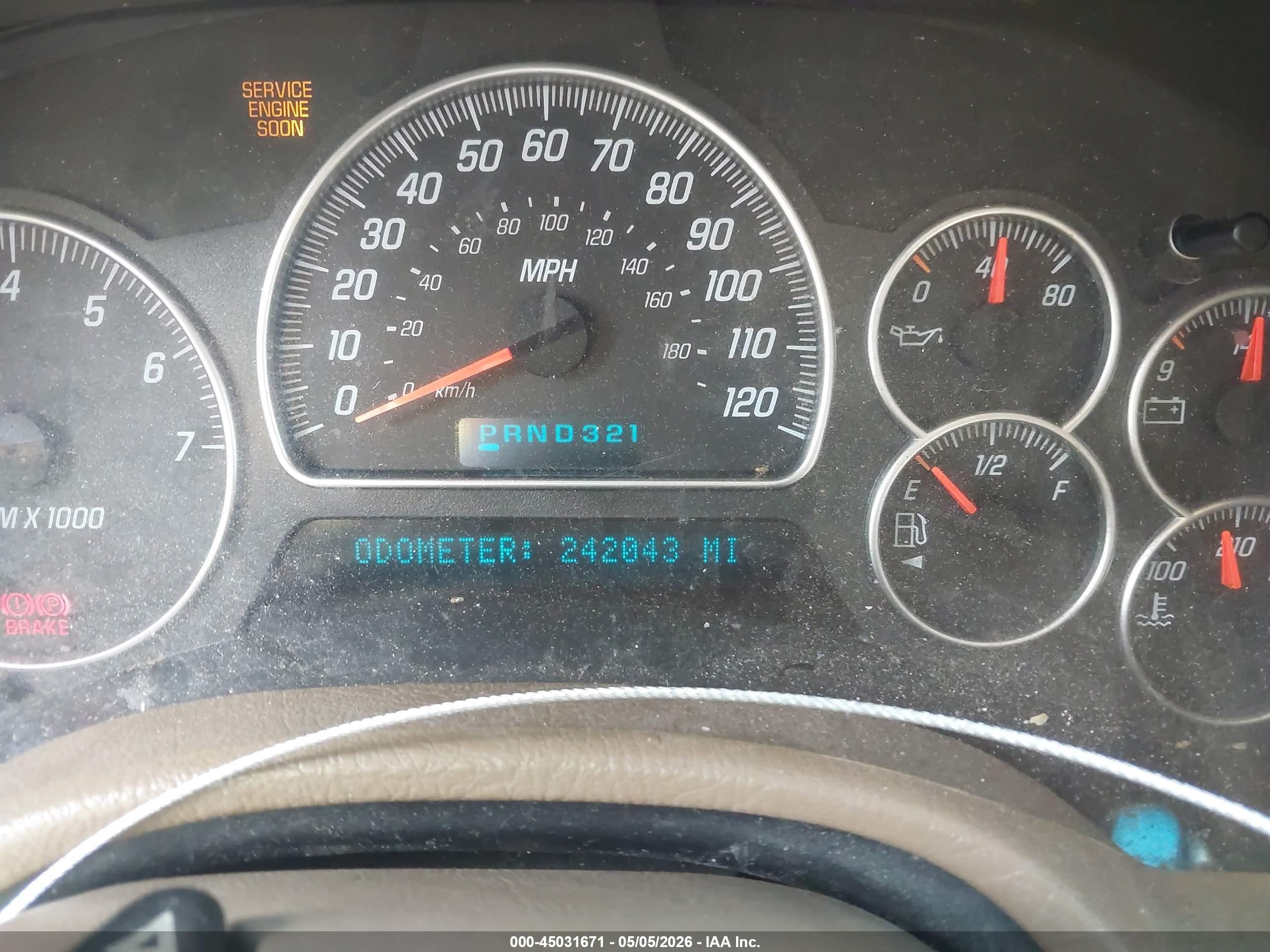 2003 Gmc Envoy Xl Slt White vin: 1GKES16S336117558