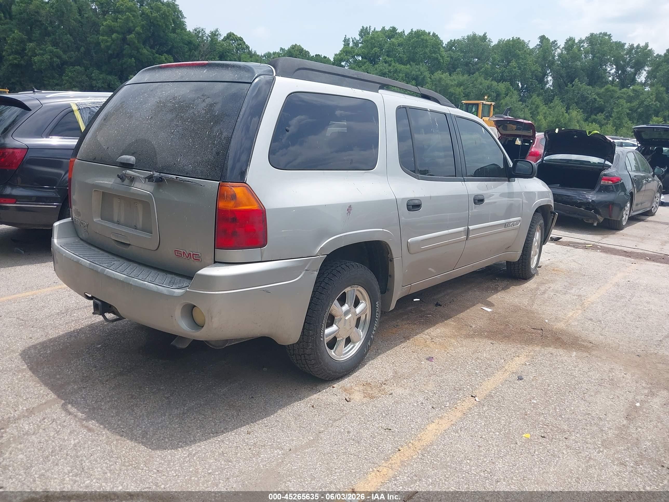 2004 Gmc Envoy Xl Sle Серебряный vin: 1GKES16S346123362