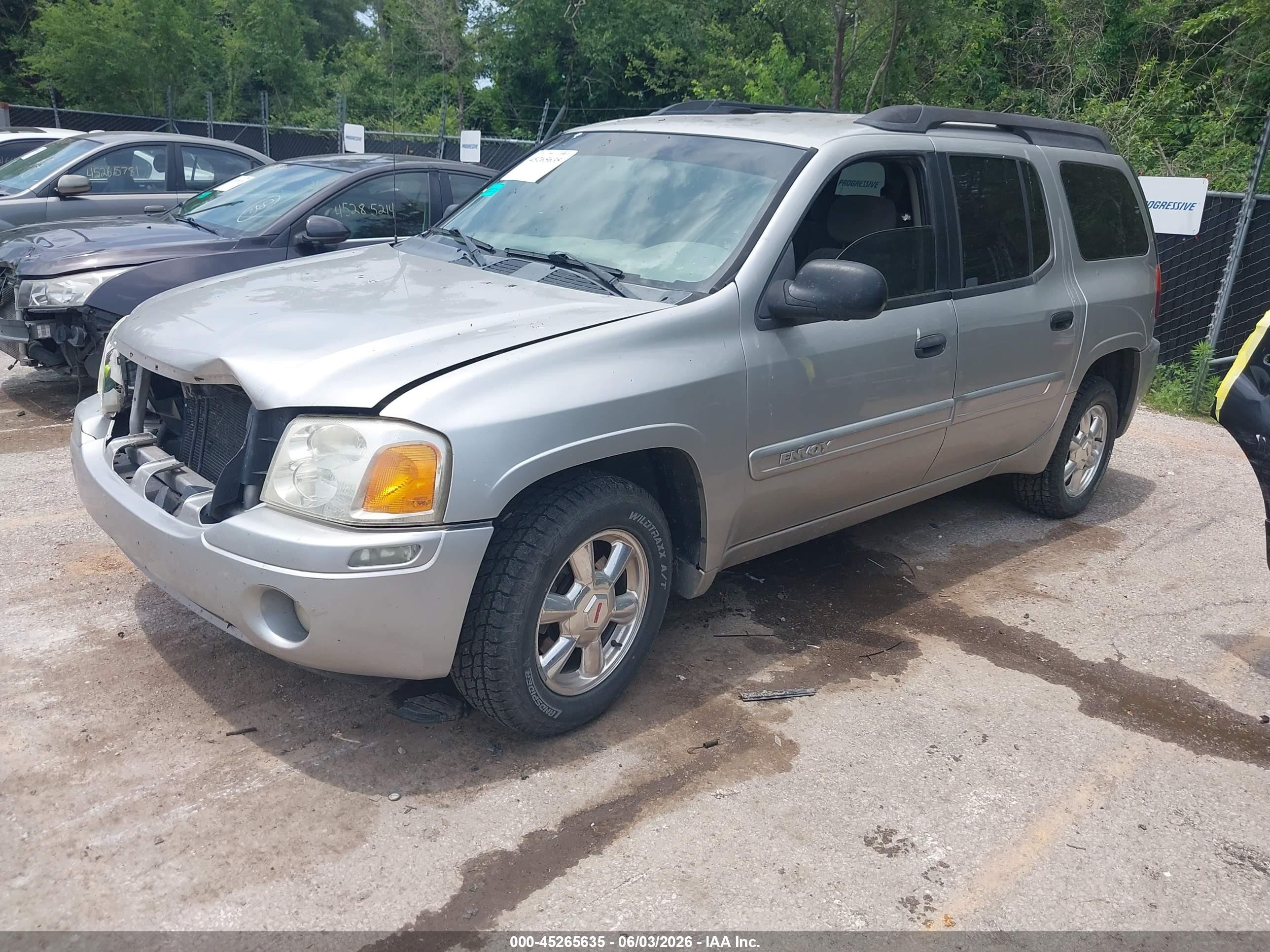 2004 Gmc Envoy Xl Sle Серебряный vin: 1GKES16S346123362