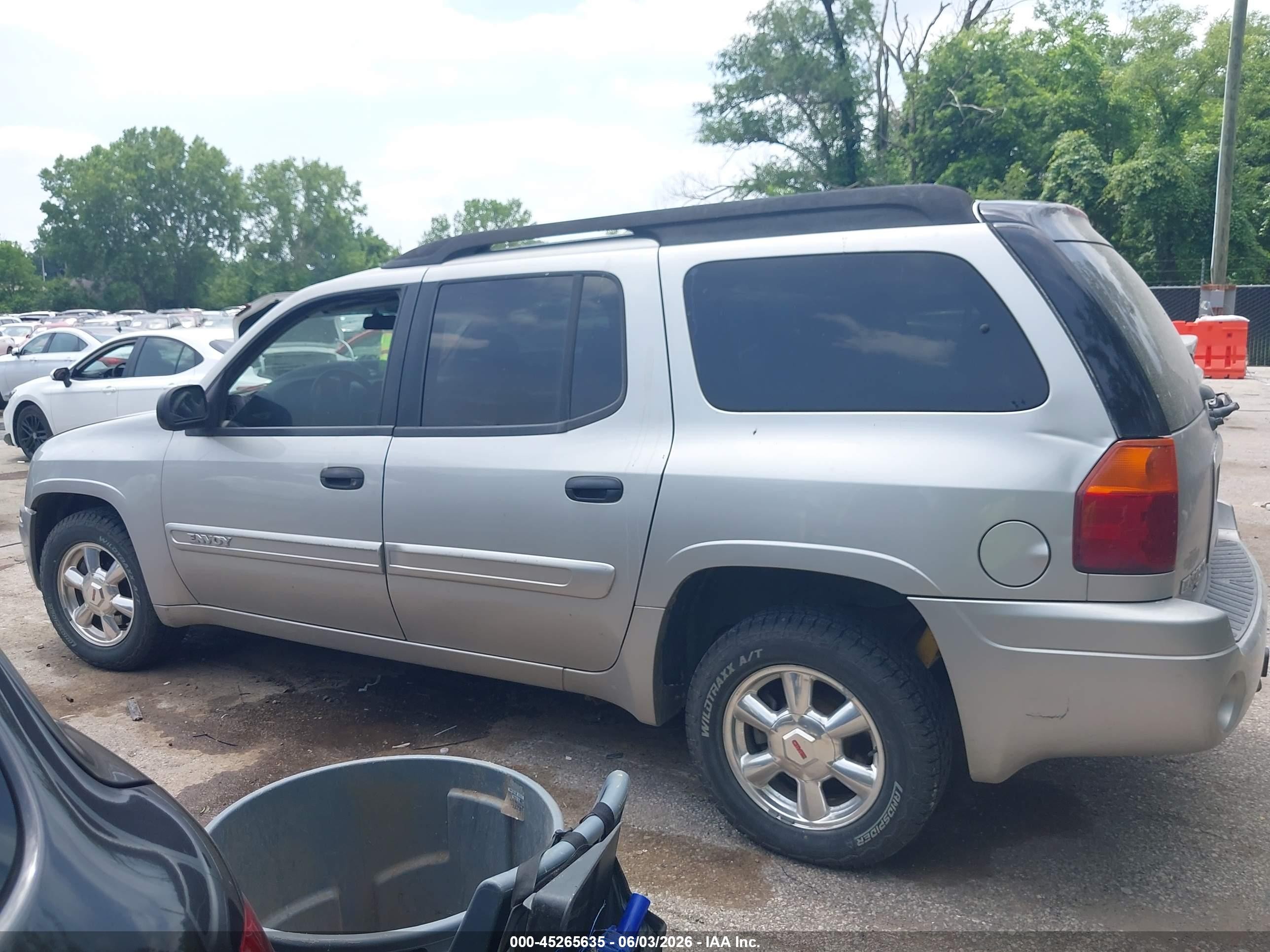2004 Gmc Envoy Xl Sle Серебряный vin: 1GKES16S346123362