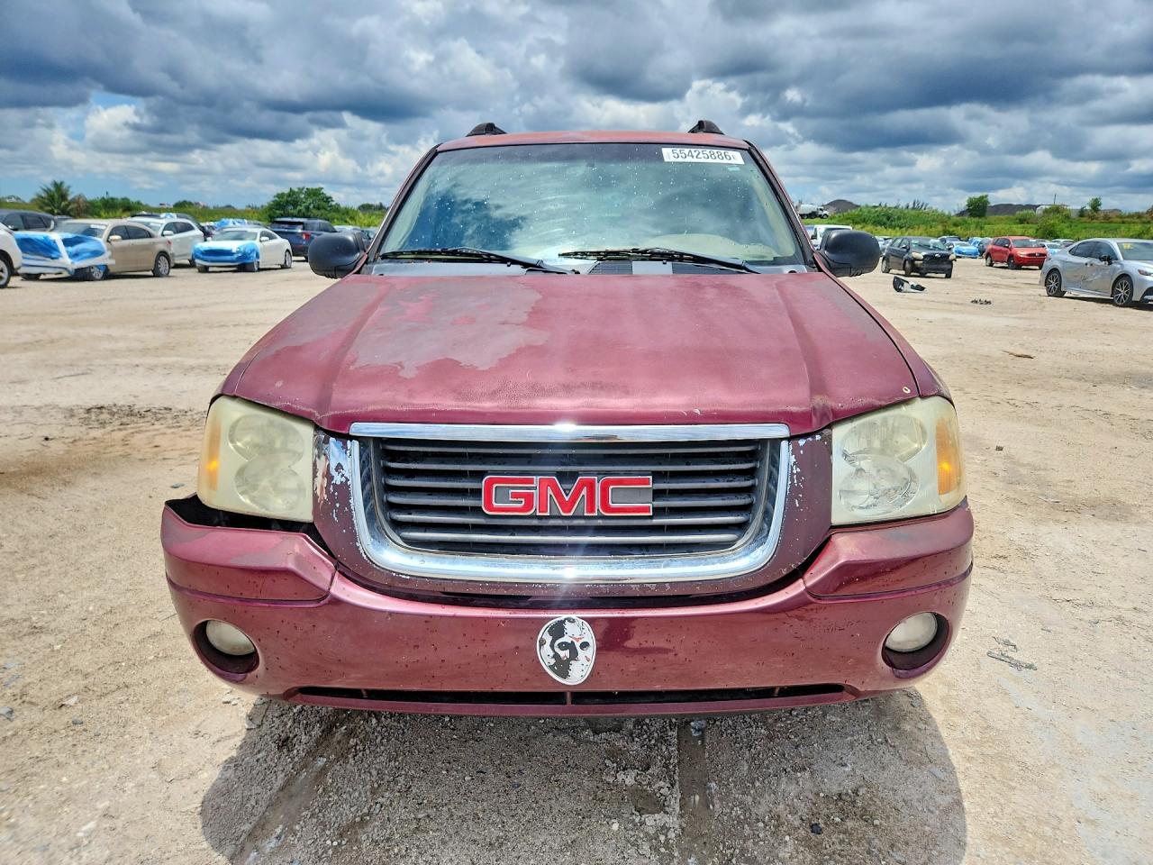 2003 Gmc Envoy Xl Red vin: 1GKES16S436138323