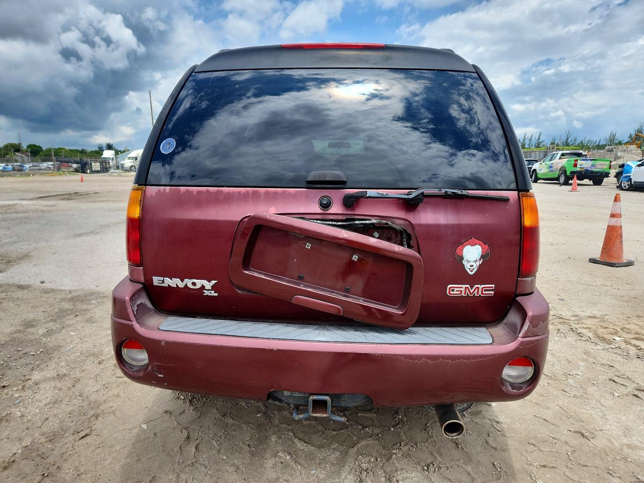 2003 Gmc Envoy Xl Red vin: 1GKES16S436138323