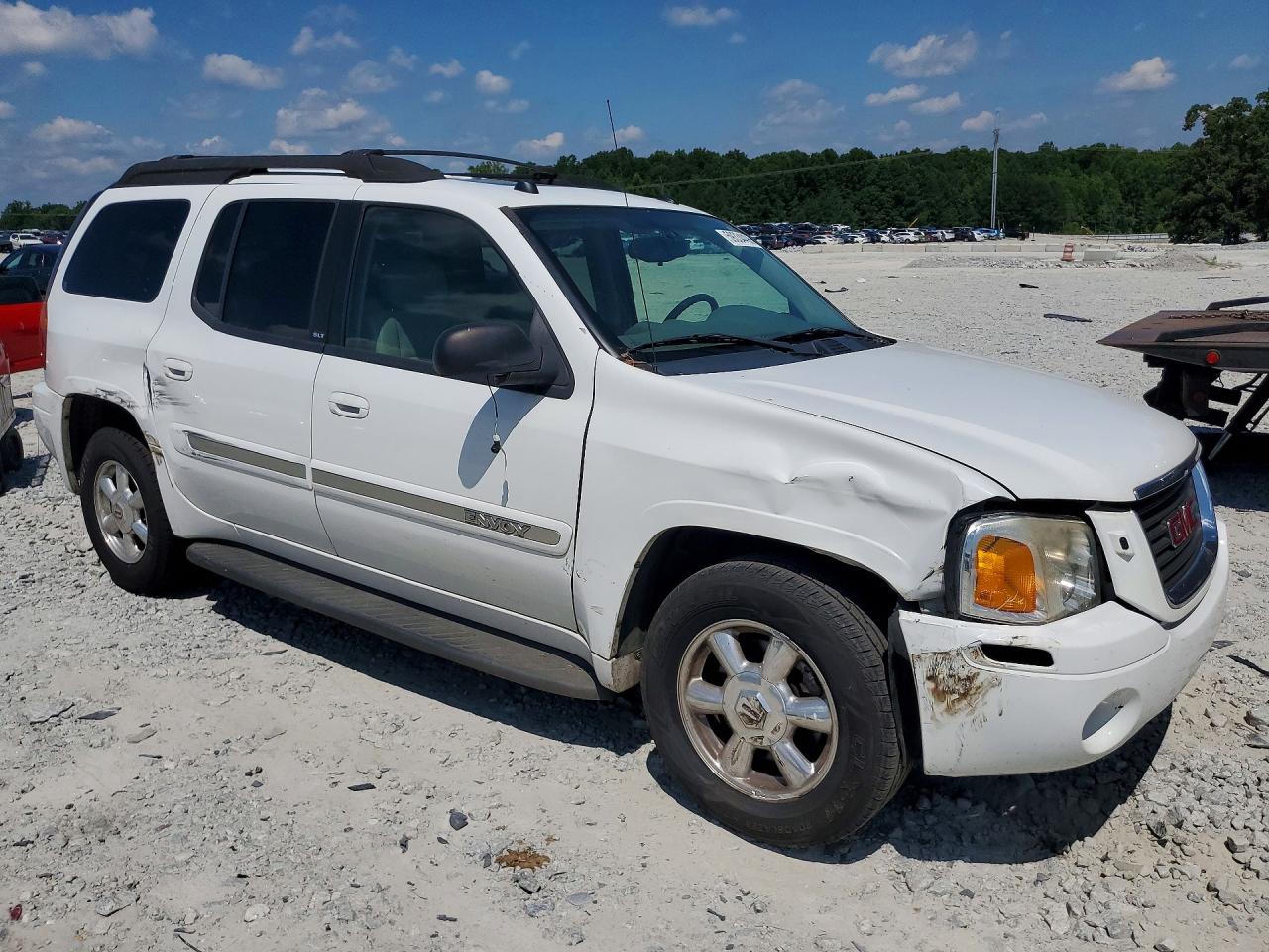 2005 Gmc Envoy Xl White vin: 1GKES16S456149941