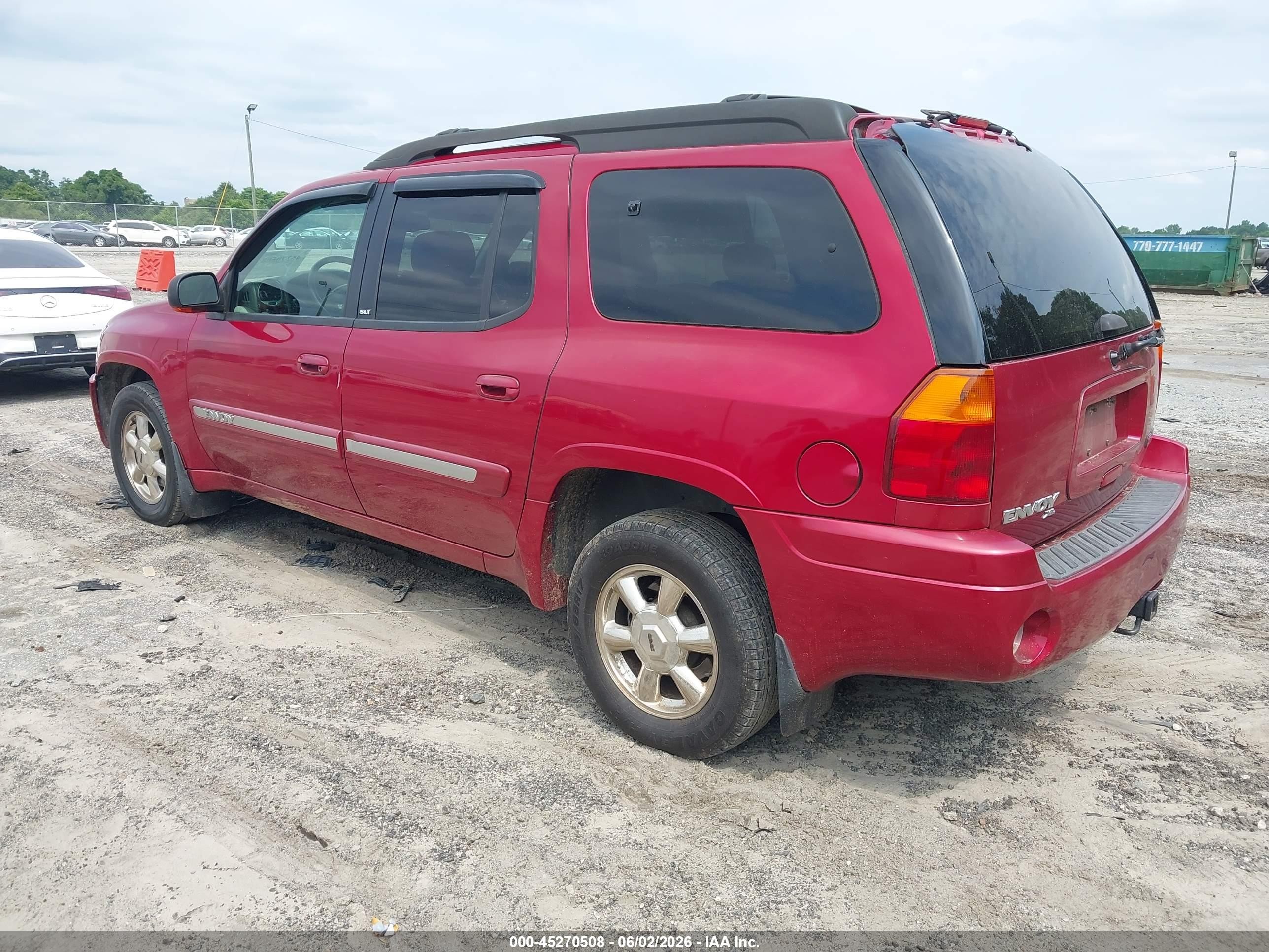 2002 Gmc Envoy Xl Slt Red vin: 1GKES16S626118122