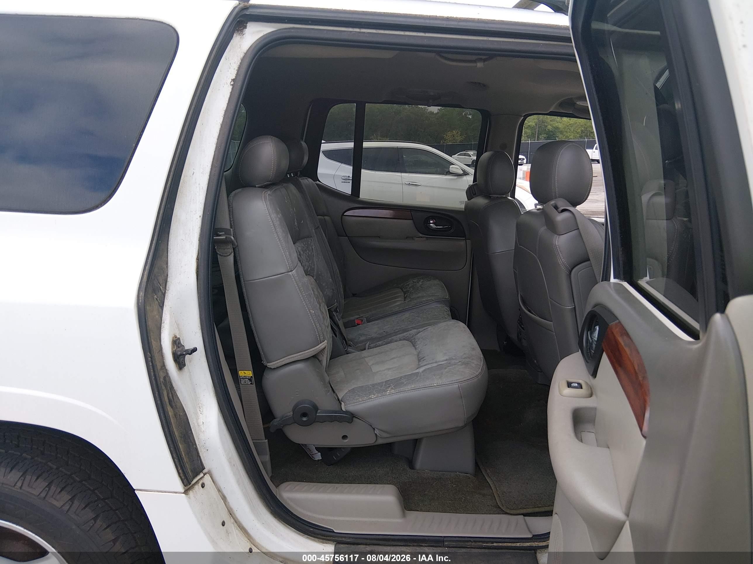 2003 Gmc Envoy Xl Slt White vin: 1GKES16S636127582