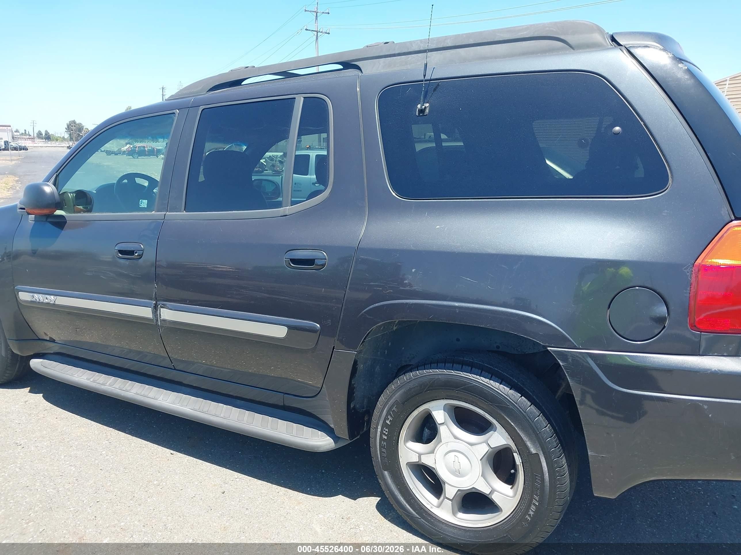 2003 Gmc Envoy Xl Slt Черный vin: 1GKES16S636188432