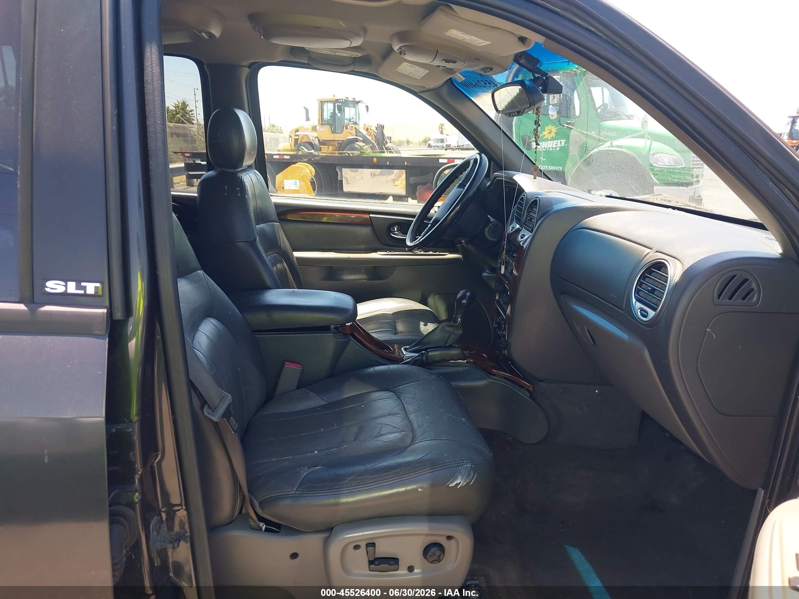 2003 Gmc Envoy Xl Slt Черный vin: 1GKES16S636188432
