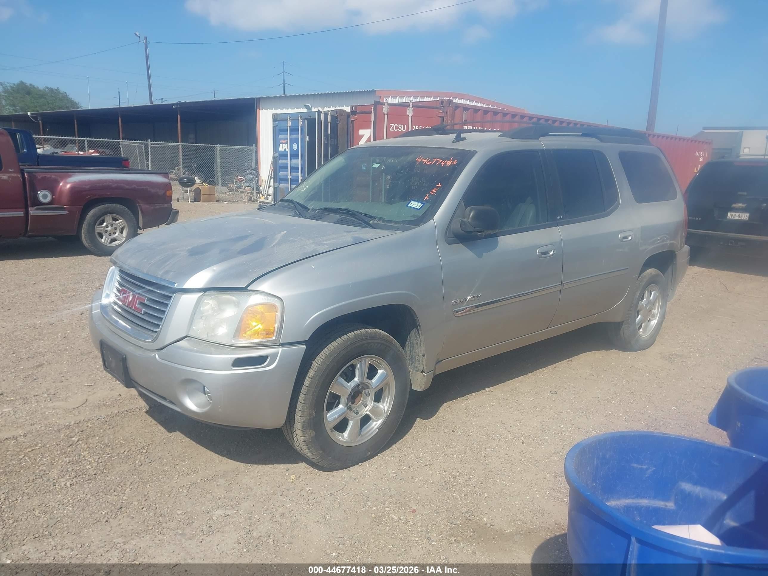2006 Gmc Envoy Xl Slt Gray vin: 1GKES16S666115646